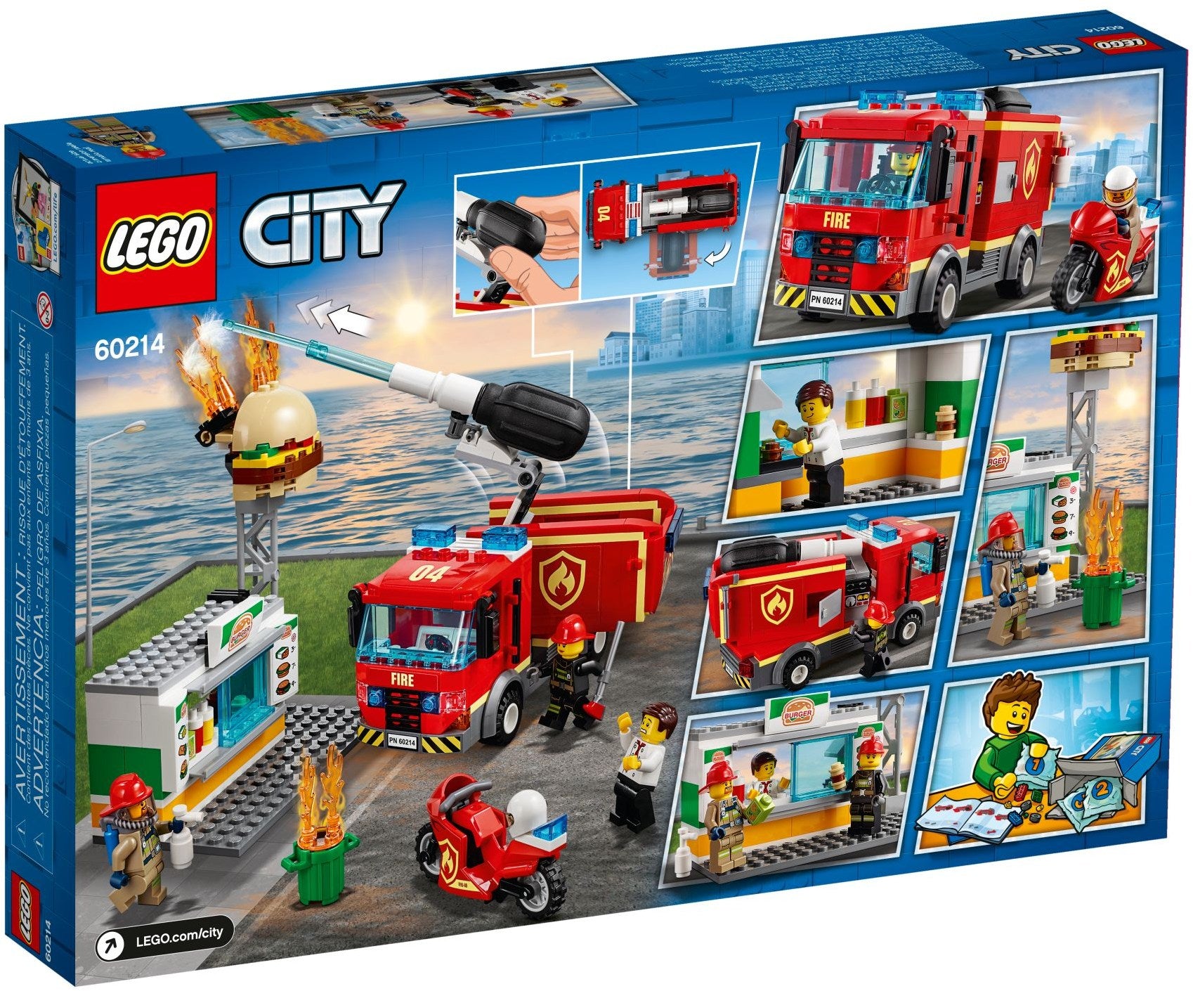 Burger Bar Fire Rescue 60214 | City | LEGO (image 5)
