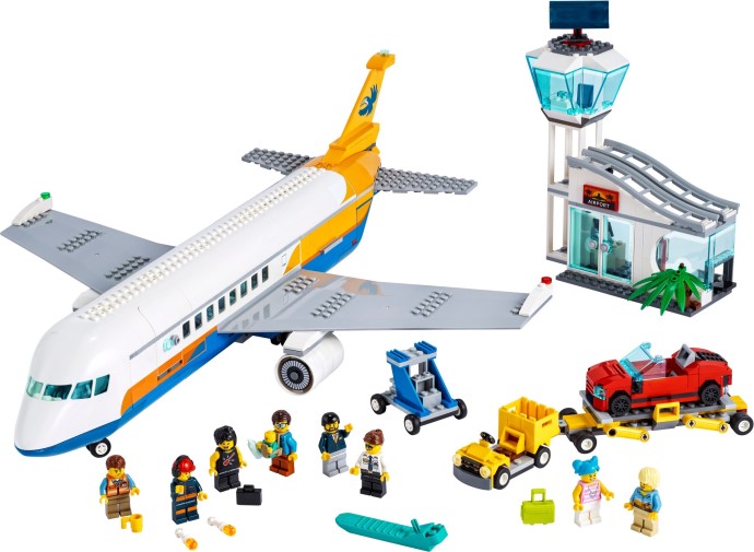 Passenger Airplane 60262 | City | LEGO