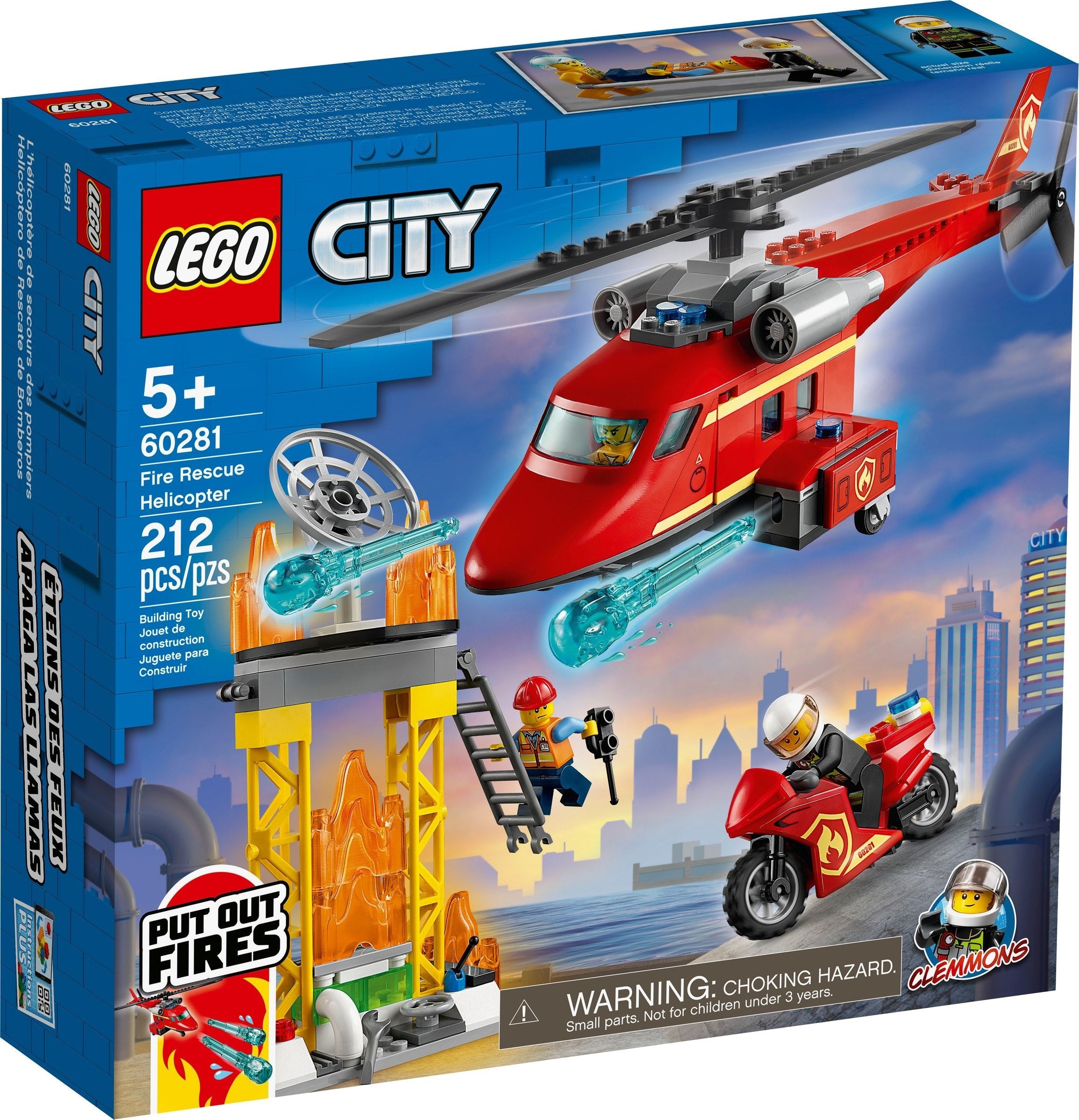 Fire Rescue Helicopter 60281 | City | LEGO (image 2)