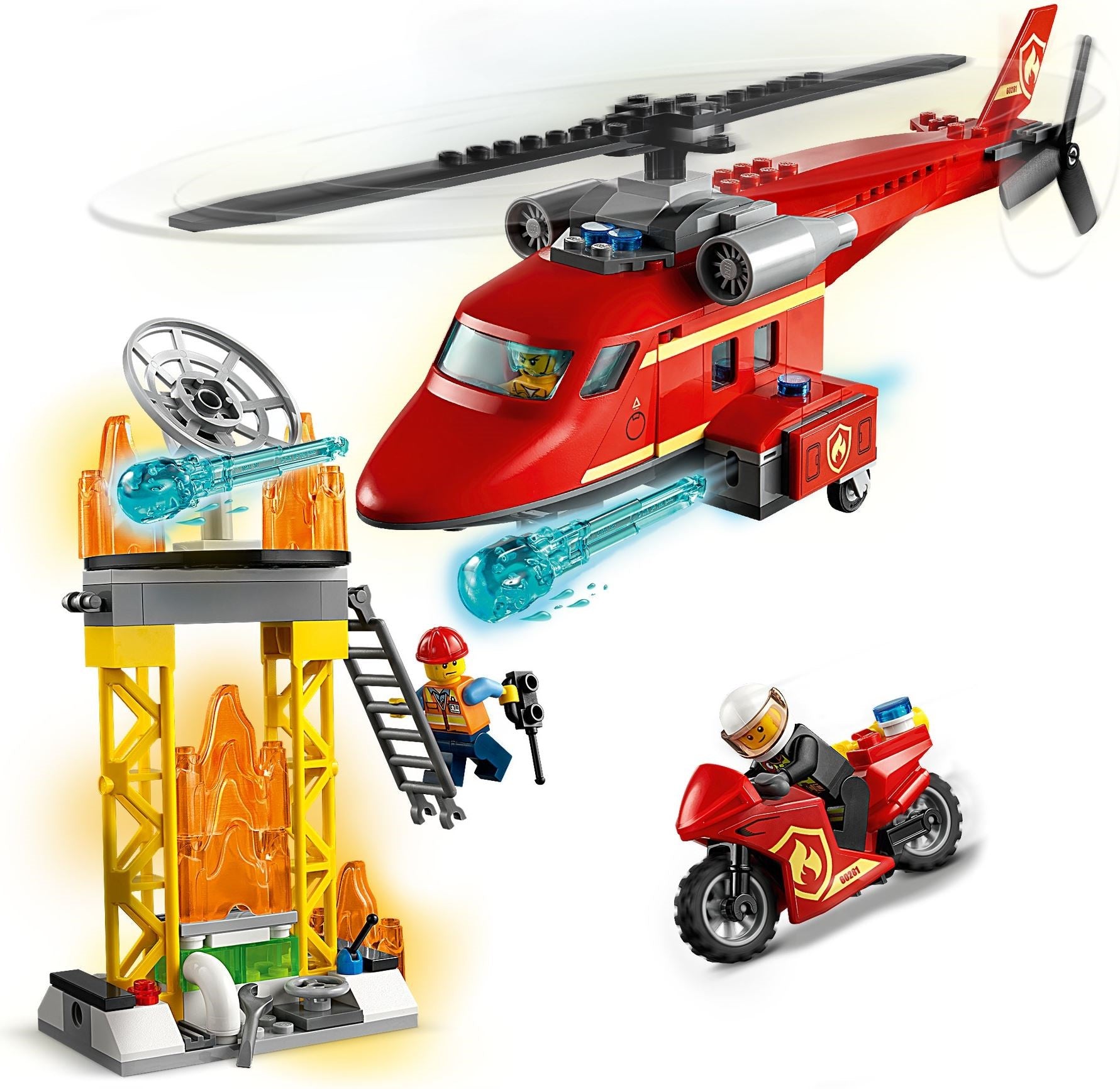 Fire Rescue Helicopter 60281 | City | LEGO (image 5)
