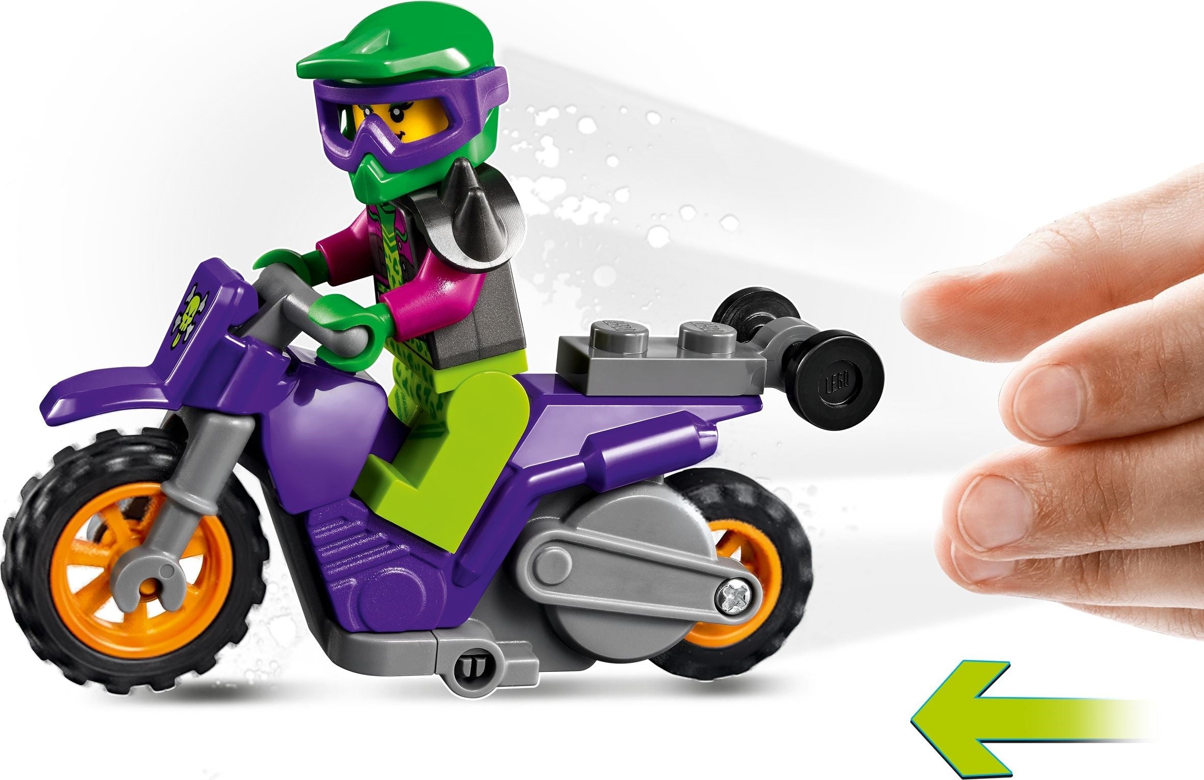 Wheelie Stunt Bike 60296 | City | LEGO – image 6
