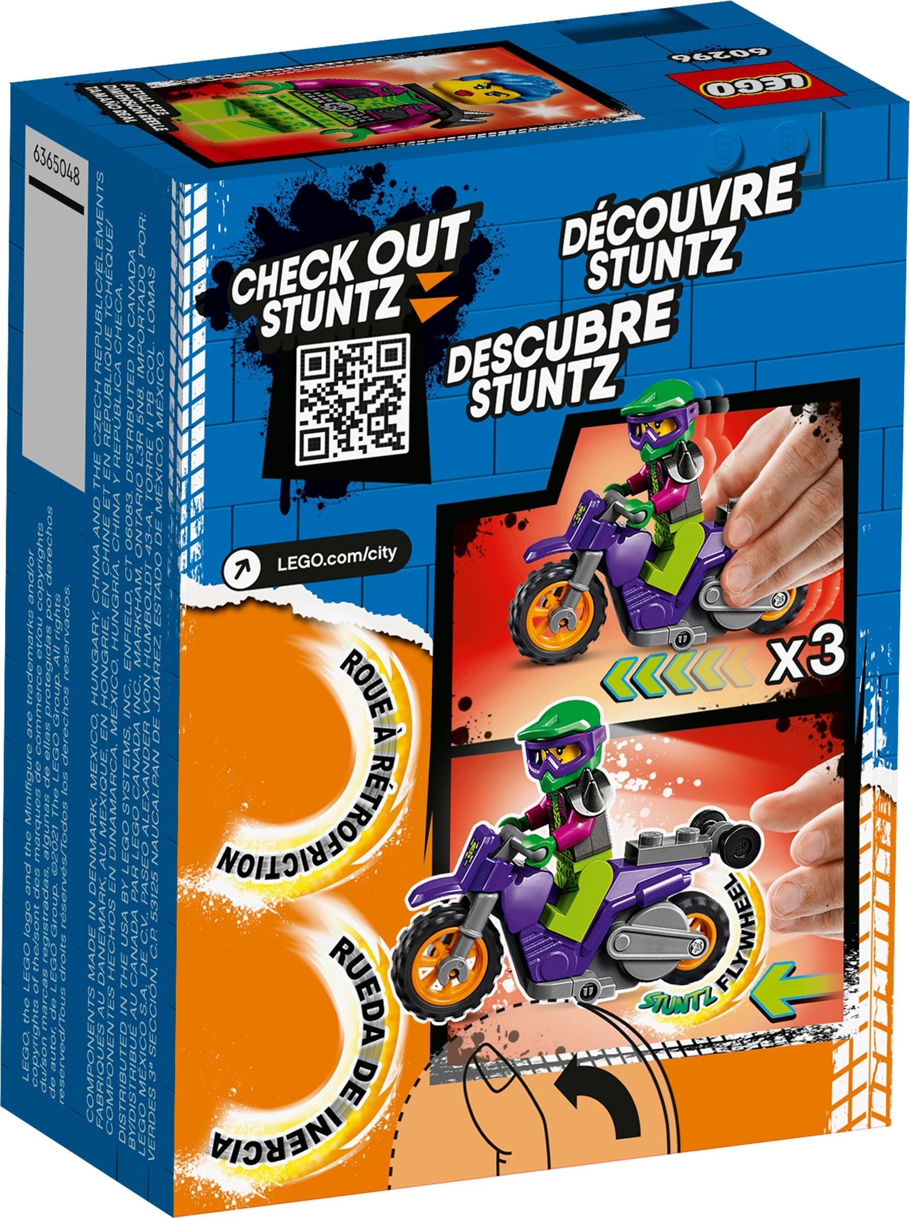 Wheelie Stunt Bike 60296 | City | LEGO – image 8