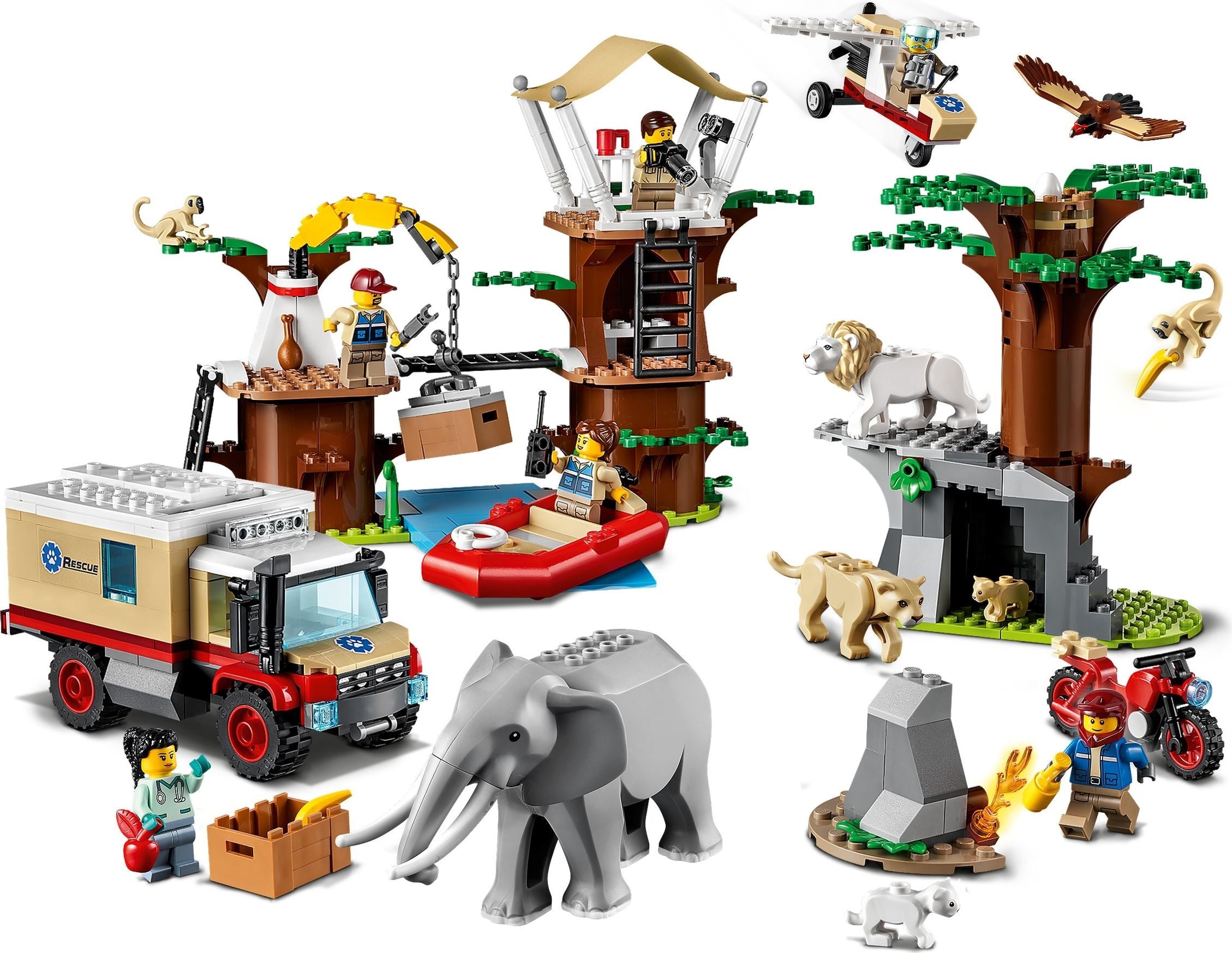 Wildlife Rescue Camp 60307 | City | LEGO – image 5