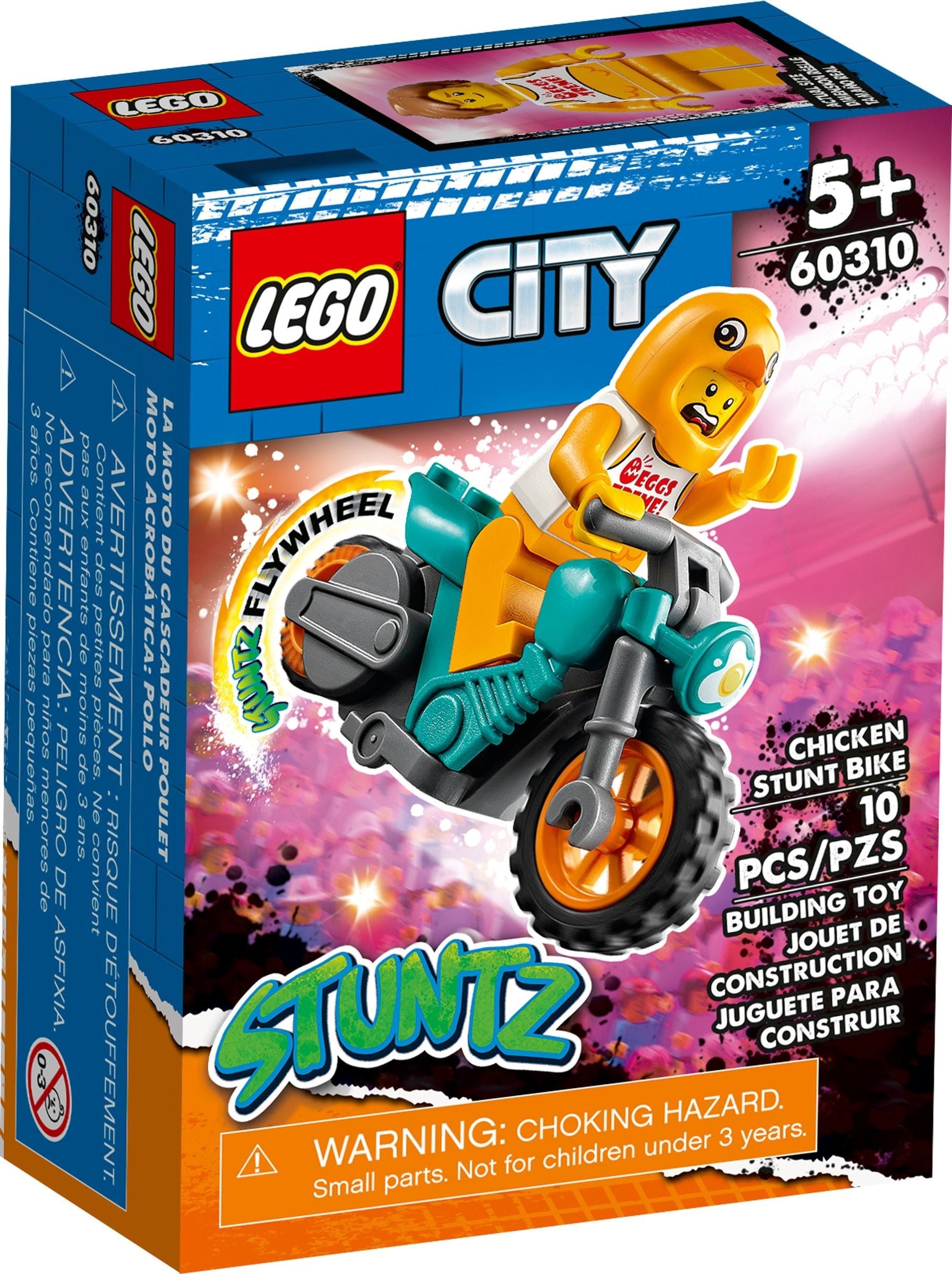 Chicken Stunt Bike 60310 | City | LEGO – image 2