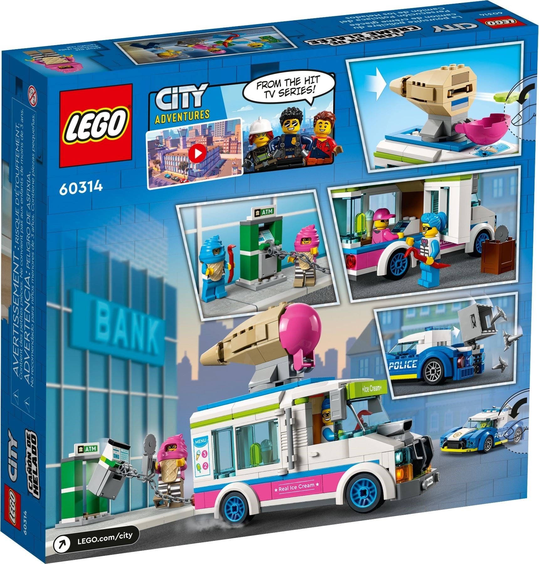 Ice Cream Truck Police Chase 60314 | City | LEGO – image 3