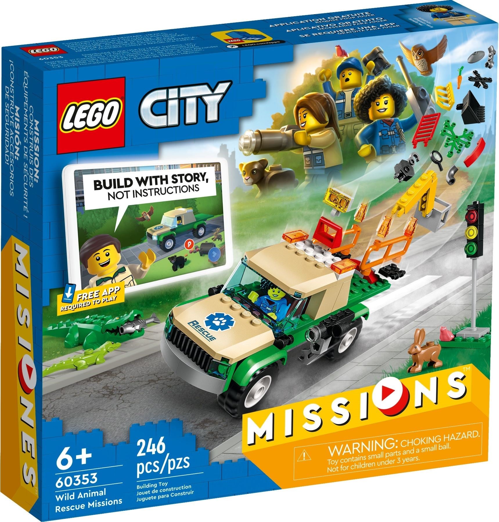 Wild Animal Rescue Missions 60353 | City | LEGO