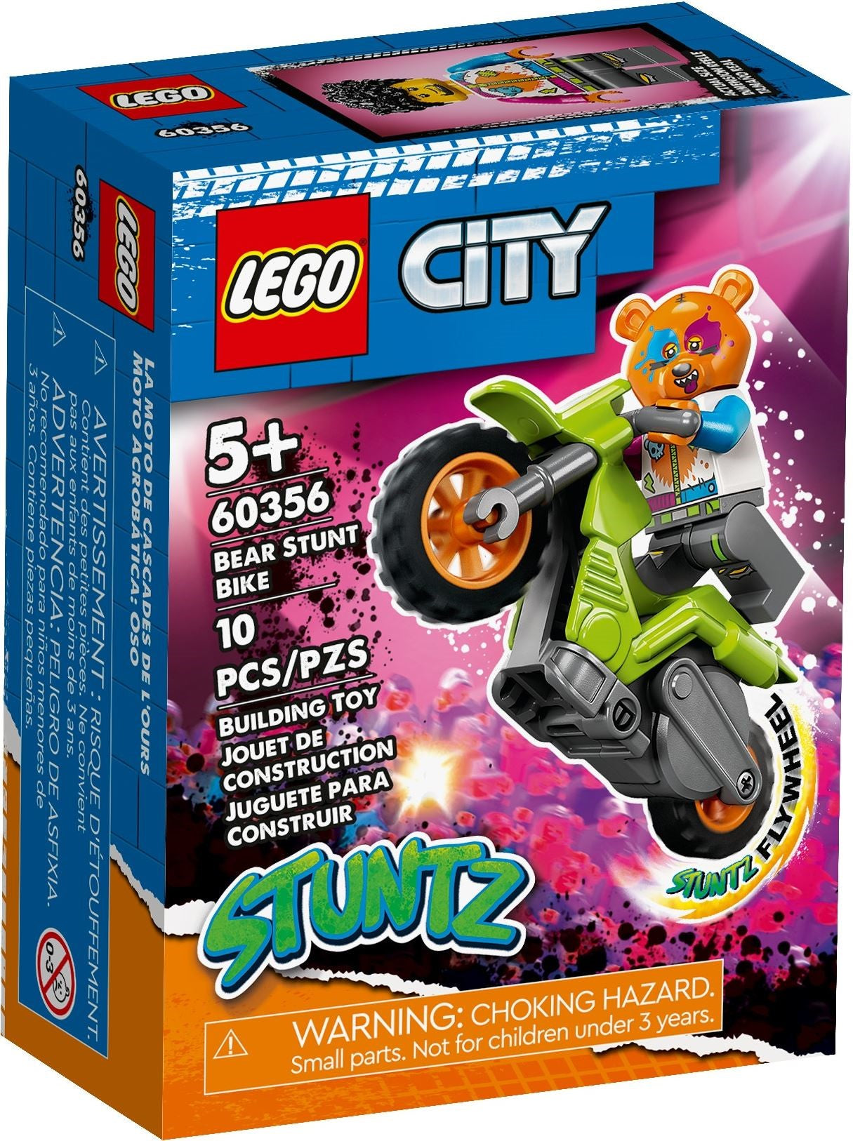 Bear Stunt Bike 60356 | City | LEGO – image 2