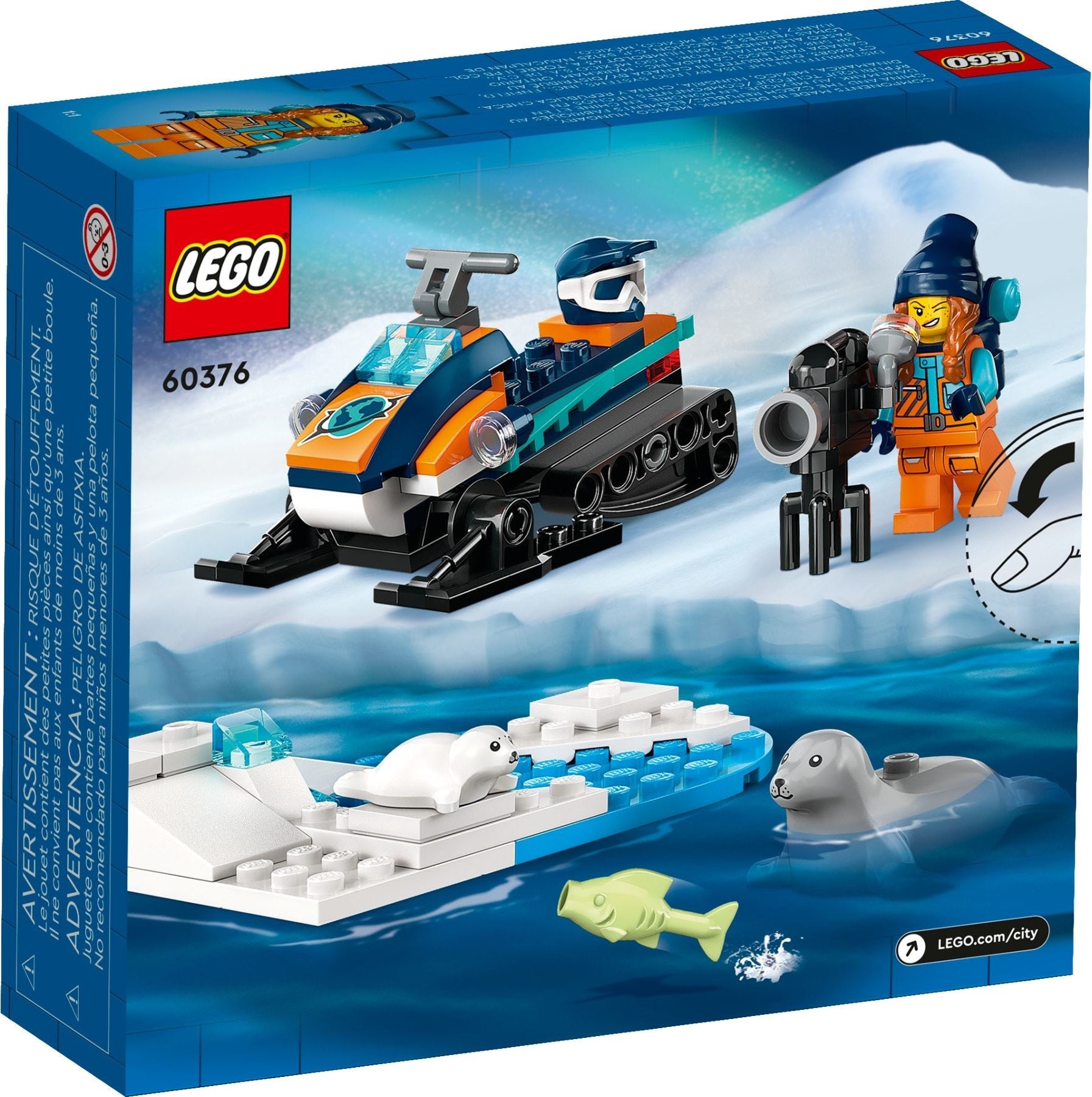 Arctic Explorer Snowmobile 60376 | City | LEGO – image 4