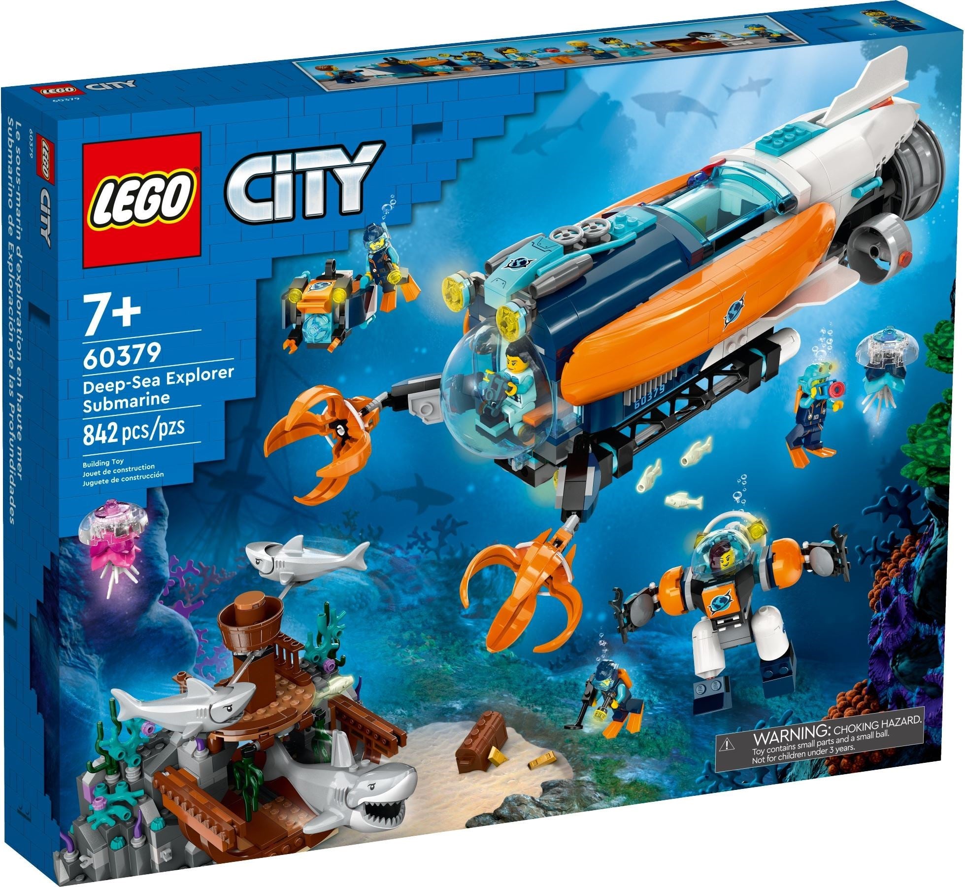 Deep-Sea Explorer Submarine 60379 | City | LEGO – image 2