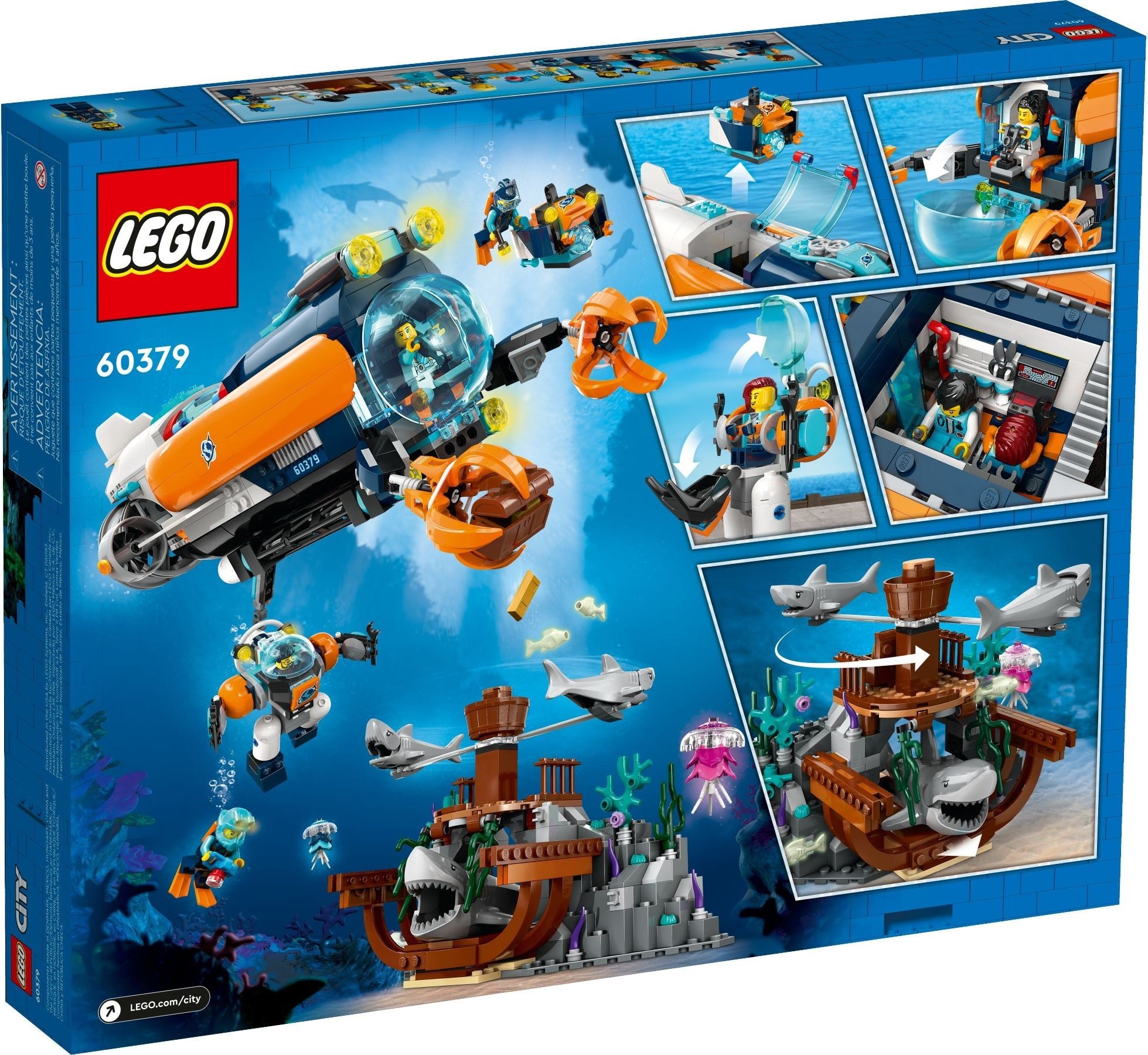 Deep-Sea Explorer Submarine 60379 | City | LEGO – image 12