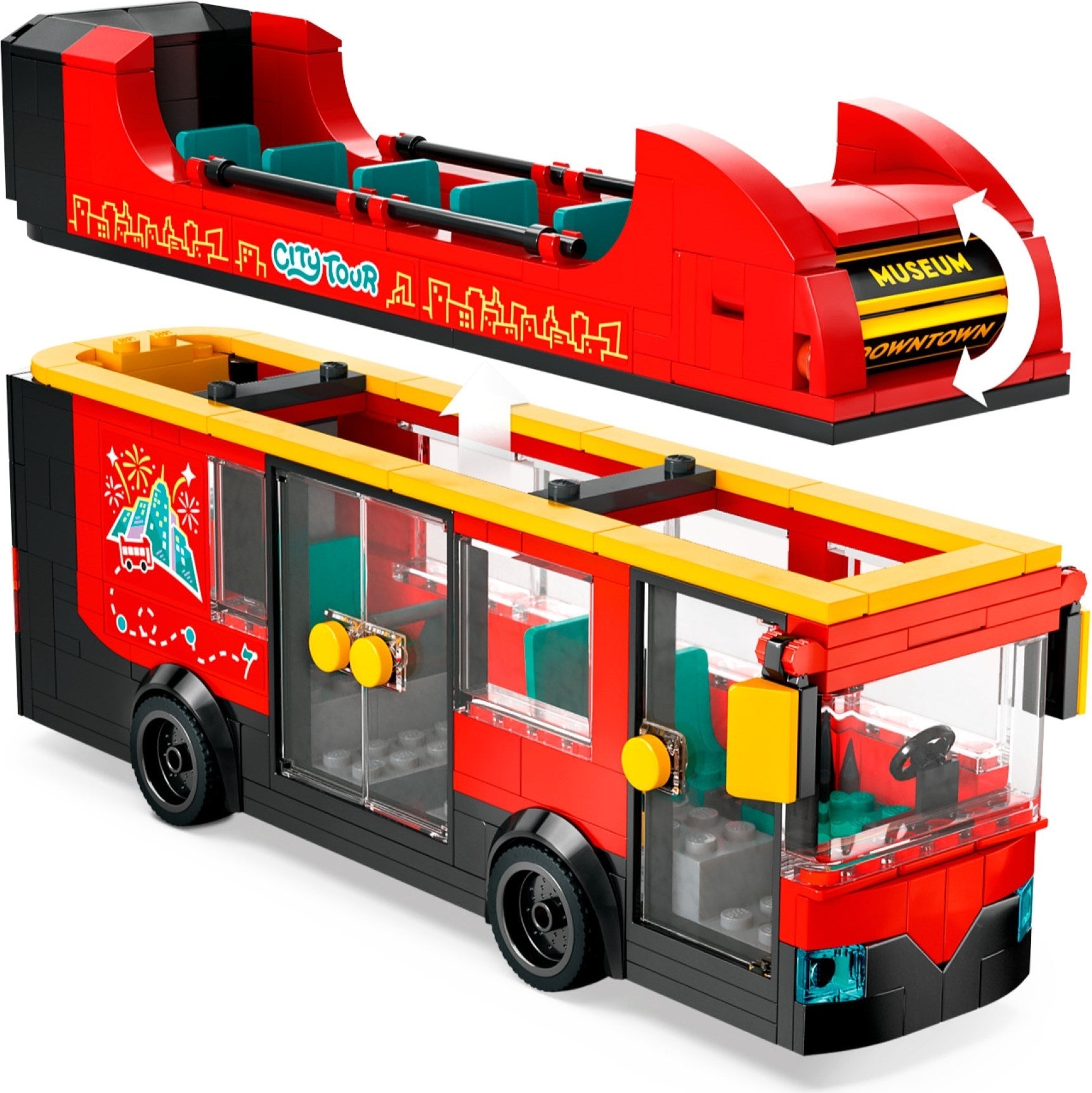 Double-Decker Sightseeing Bus 60407 | City | LEGO – image 3