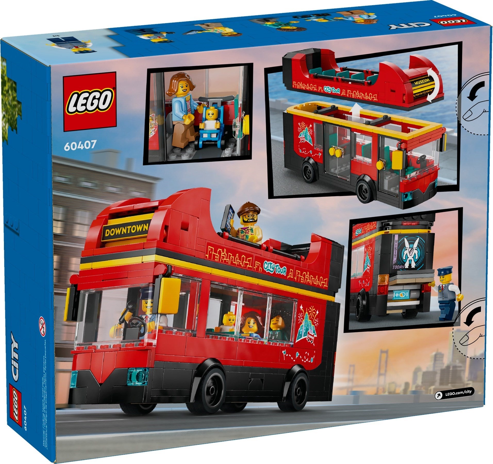 Double-Decker Sightseeing Bus 60407 | City | LEGO – image 7