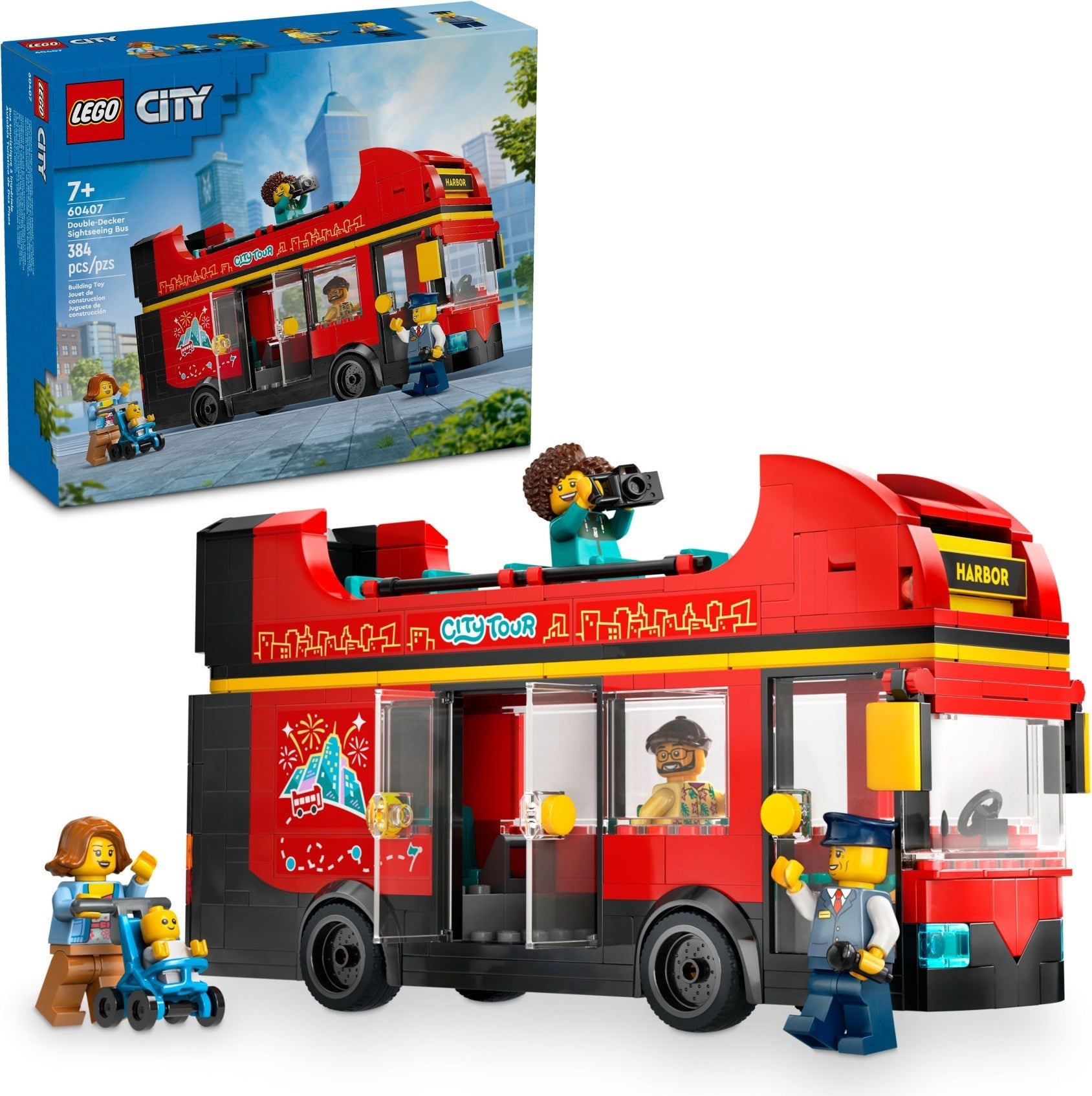 Double-Decker Sightseeing Bus 60407 | City | LEGO – image 8