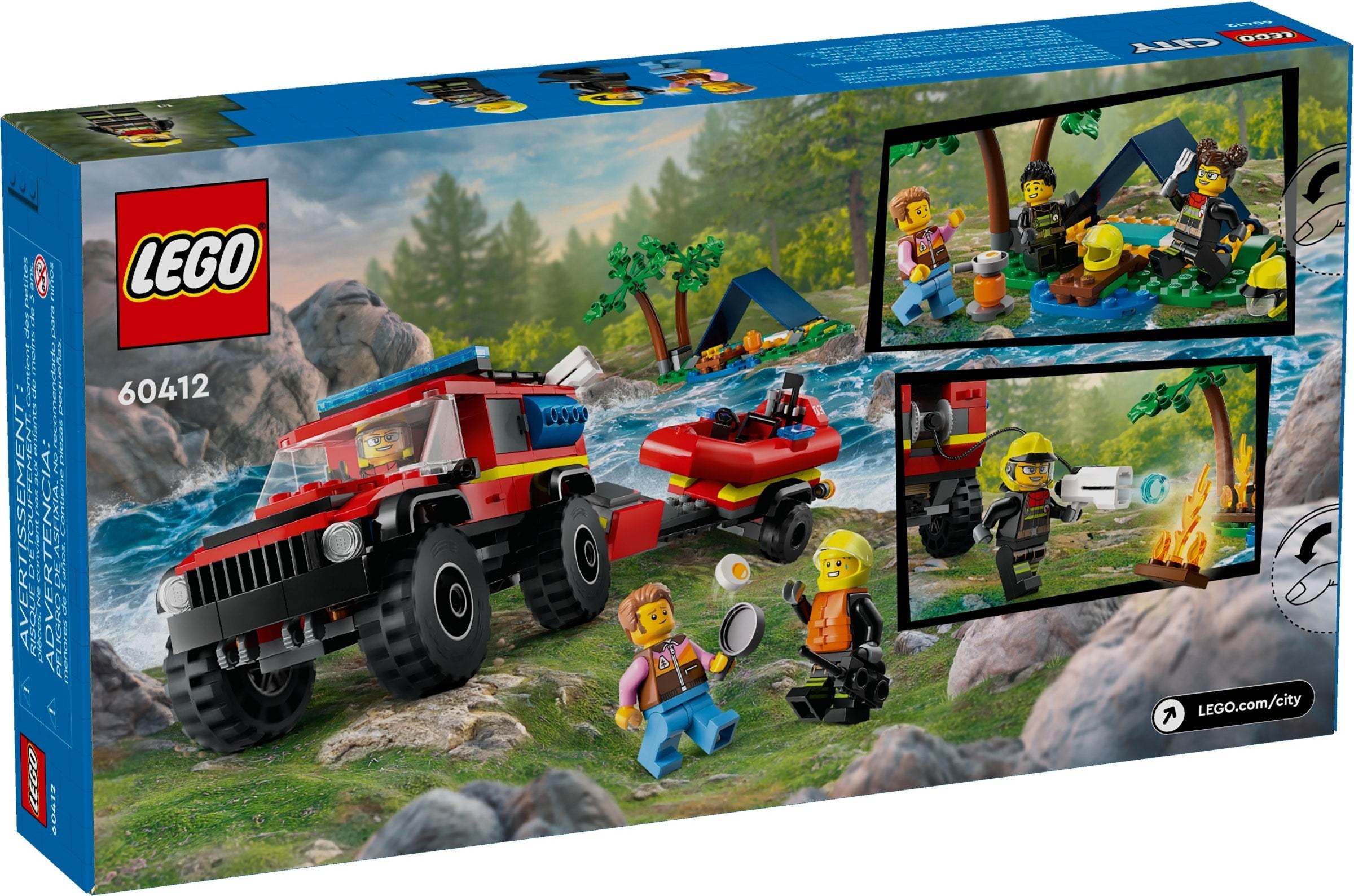 4x4 Fire Truck with Rescue Boat 60412 | City | LEGO – image 6