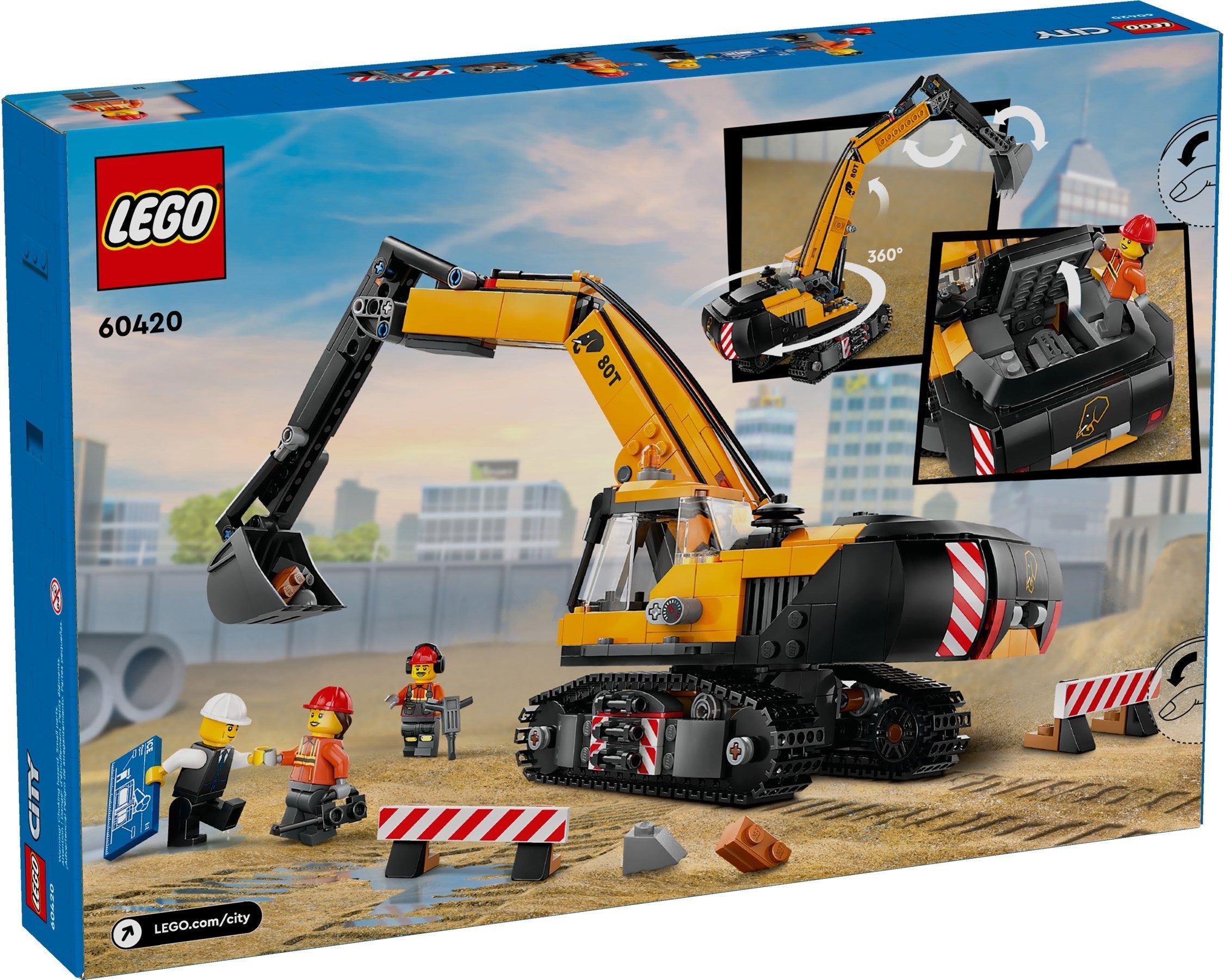Construction Excavator 60420 | City | LEGO – image 6