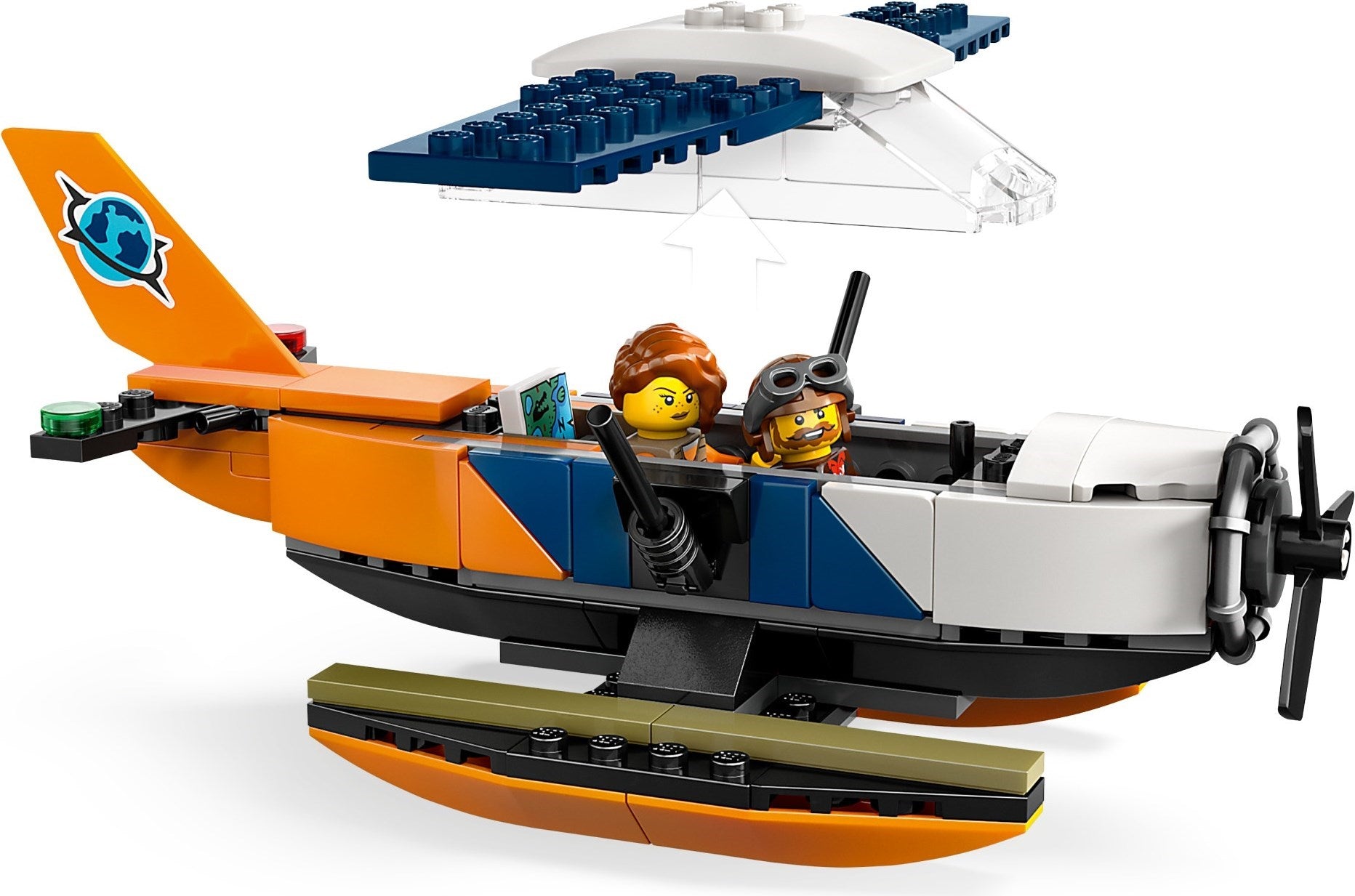 Jungle Explorer Water Plane 60425 | City | LEGO – image 3