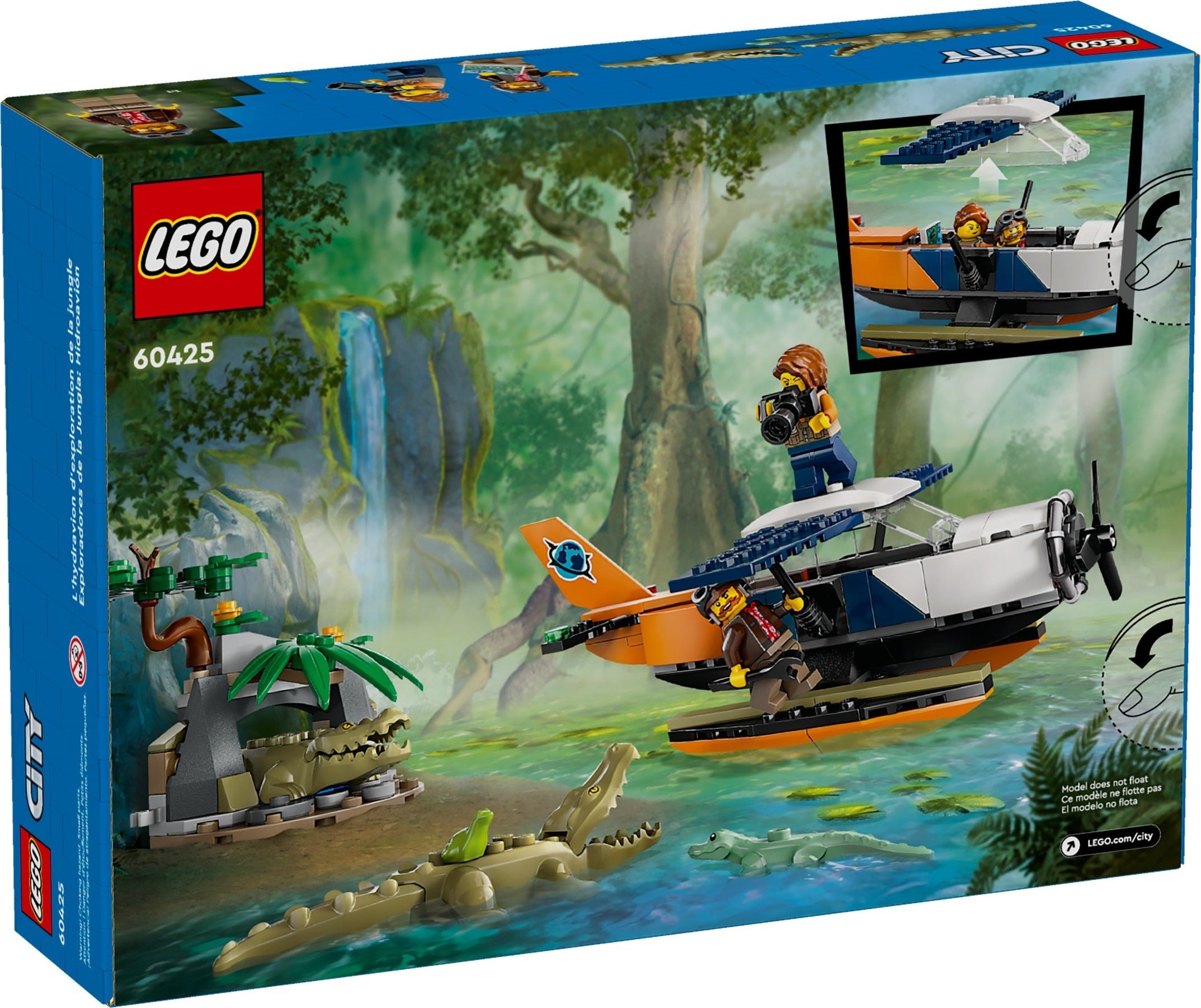 Jungle Explorer Water Plane 60425 | City | LEGO – image 5