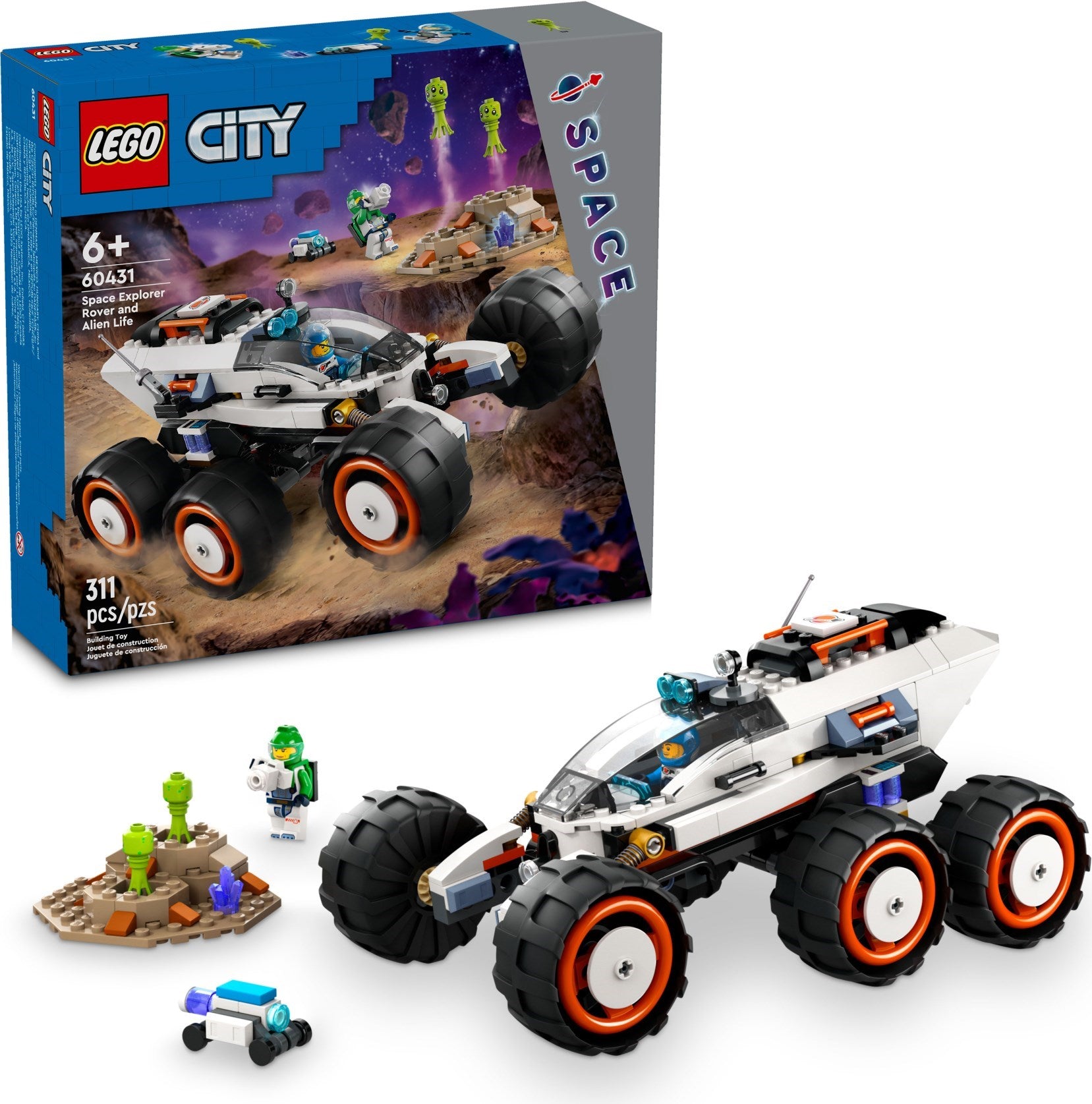 Space Explorer Rover and Alien Life 60431 | City | LEGO – image 2