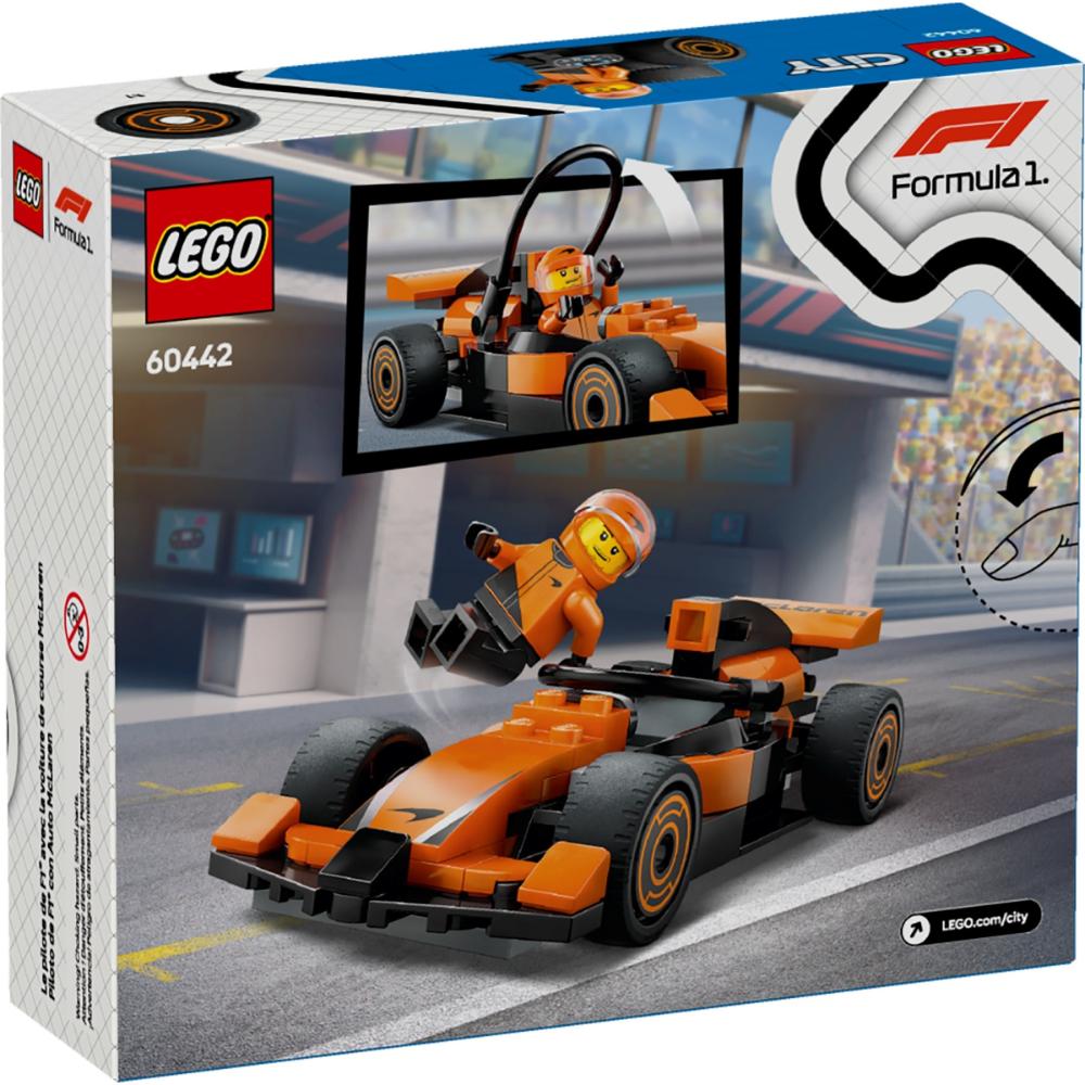 F1 Driver with McLaren Race Car 60442 | City New Release | LEGO