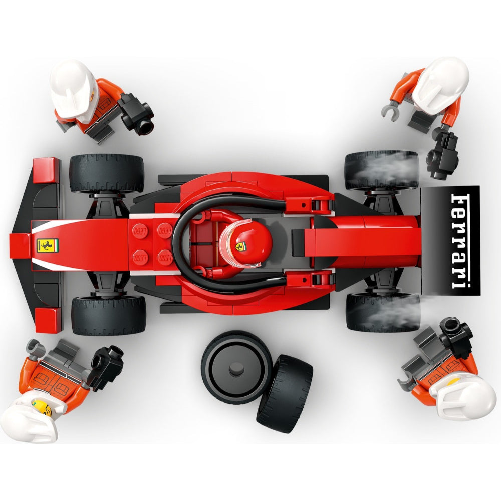 F1 Pit Stop & Pit Crew with Ferrari Car 60443 | City Formula 1 New Release | LEGO
