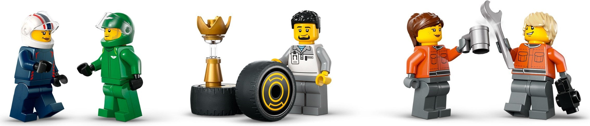 F1 Truck with RB20 & AMR24 F1 Cars 60445 | City | LEGO – image 4