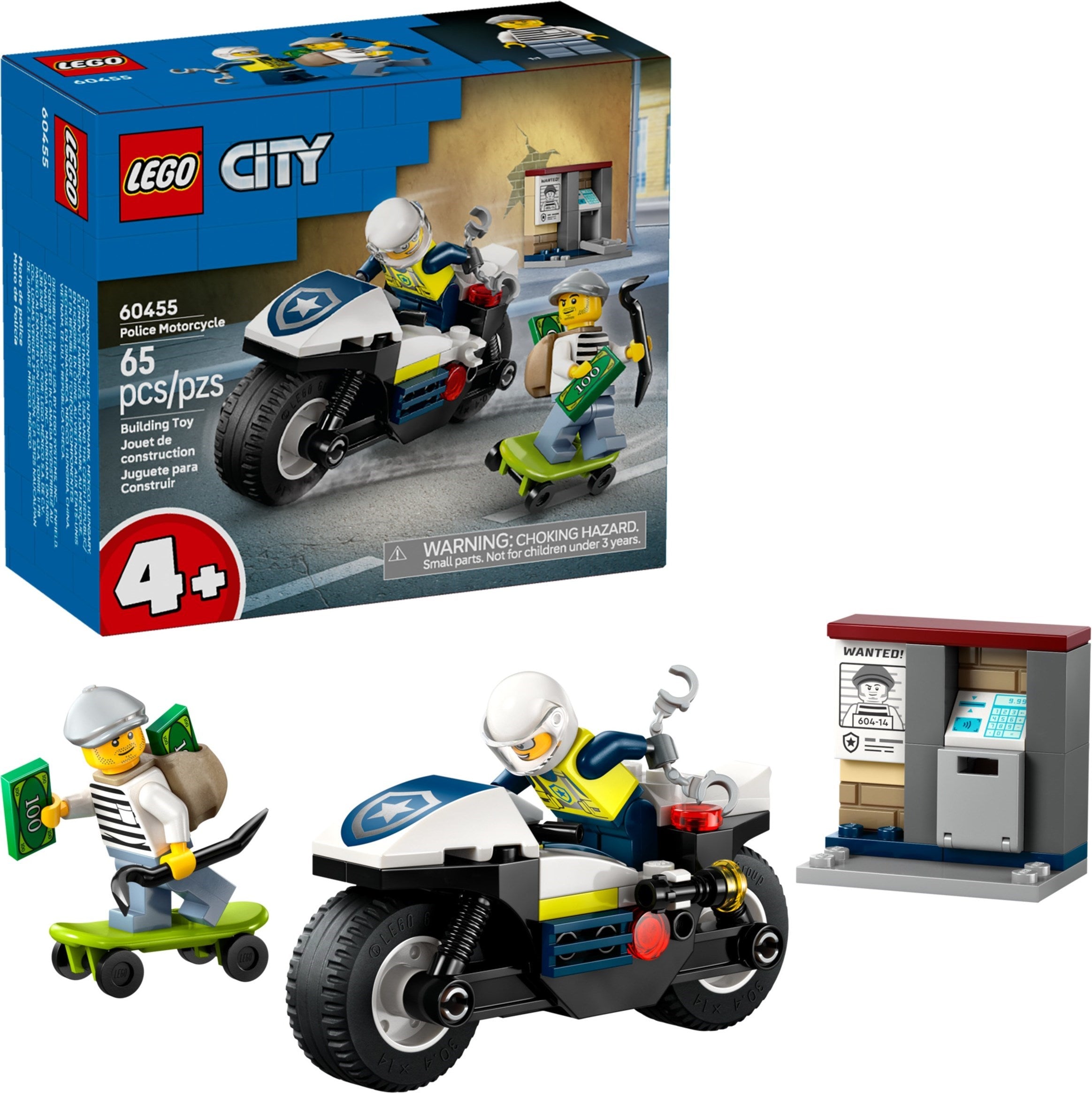 Police Motorcycle 60455 | City | LEGO – image 3