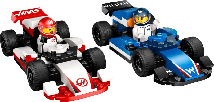 F1 Williams Racing & Haas F1 Race Cars 60464 | City | LEGO