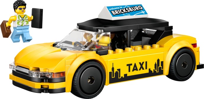 Yellow Taxi 60487 | City | LEGO