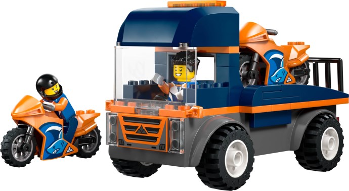 Motorcycle Transporter 60491 | City | LEGO