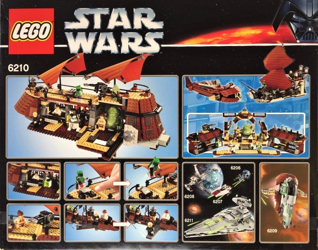 Jabba's Sail Barge 6210 | Star Wars | LEGO