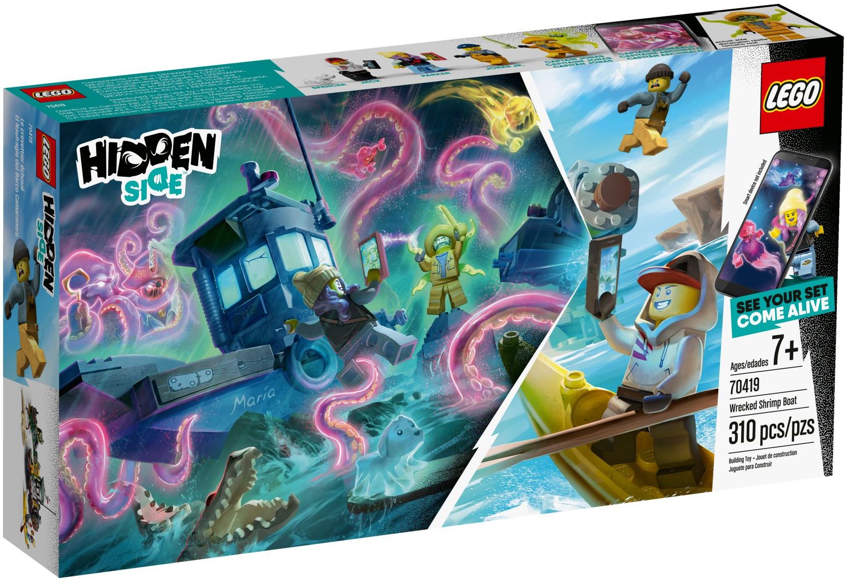 Wrecked Shrimp Boat 70419 | Hidden Side | LEGO – image 2