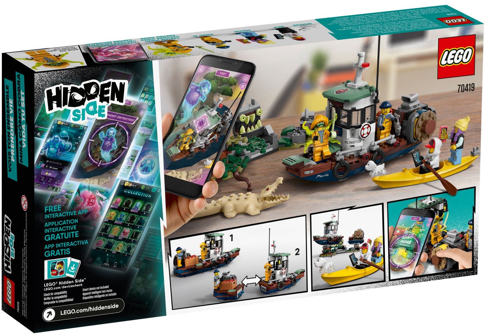 Wrecked Shrimp Boat 70419 | Hidden Side | LEGO – image 4