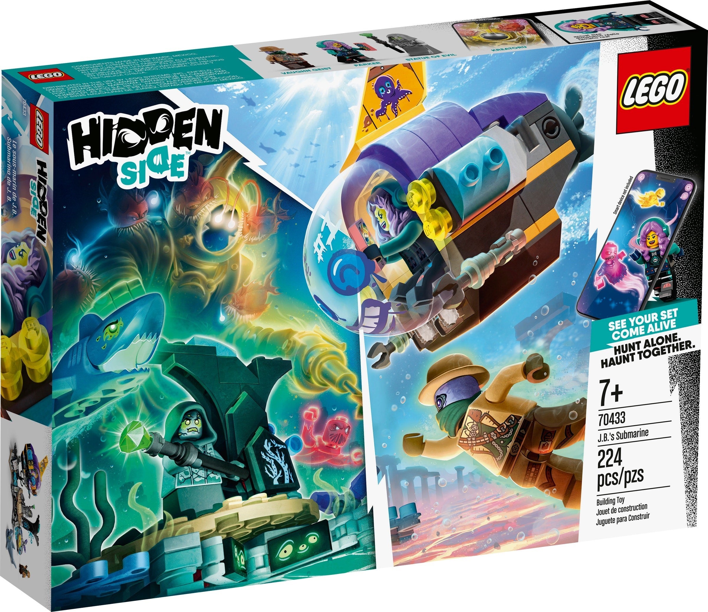 J.B.'s Submarine 70433 | Hidden Side | LEGO – image 2