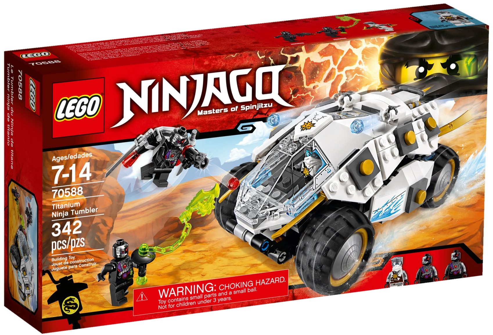 Titanium Ninja Tumbler 70588 | Ninjago | LEGO – image 2