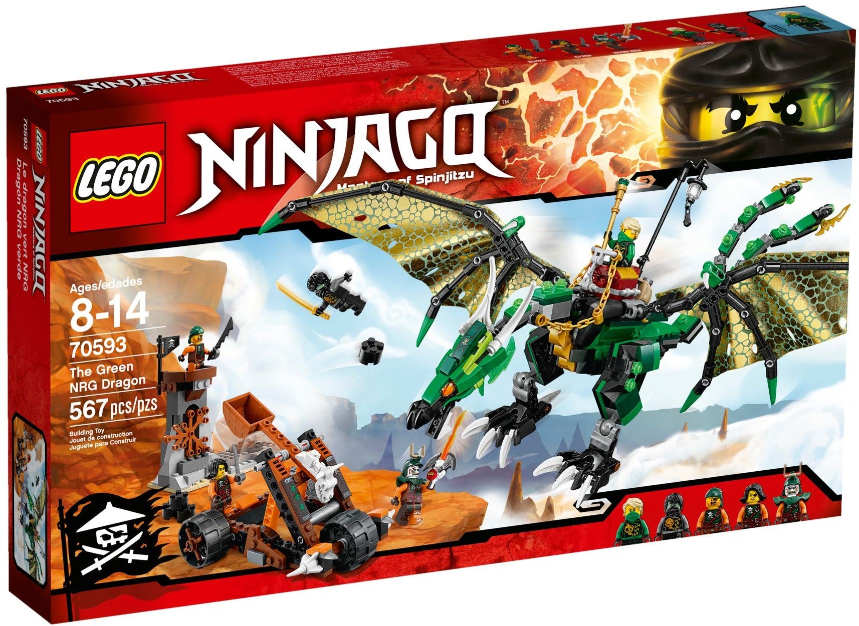 The Green NRG Dragon 70593 | Ninjago | LEGO – image 2