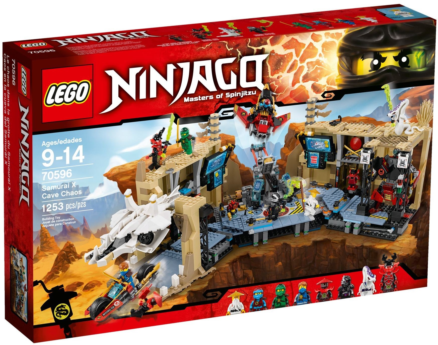 Samurai X Cave Chaos 70596 | Ninjago | LEGO