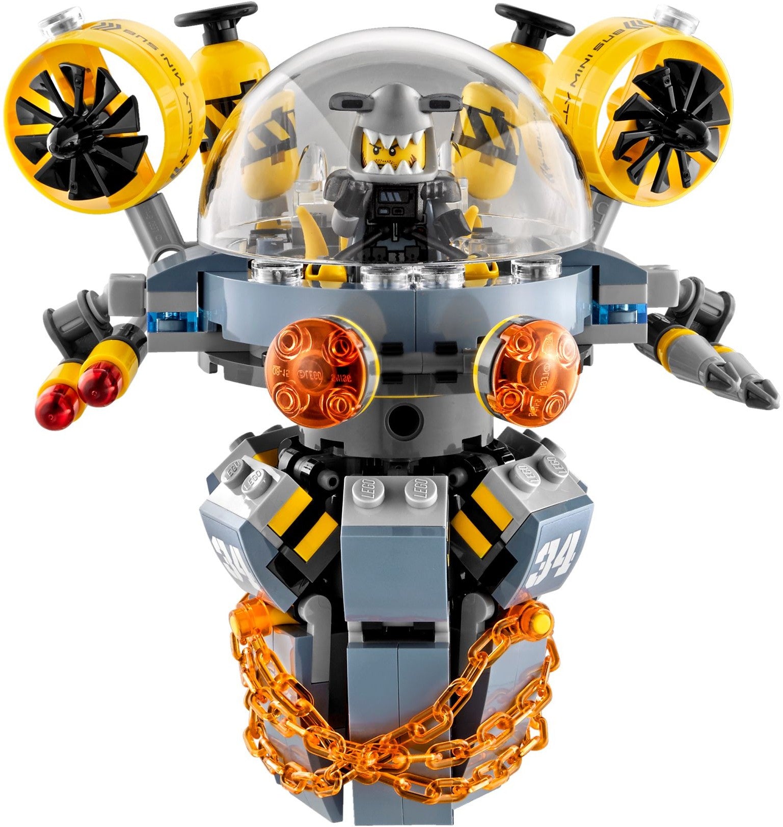 Flying Jelly Sub 70610 | The LEGO Ninjago Movie | LEGO – image 4