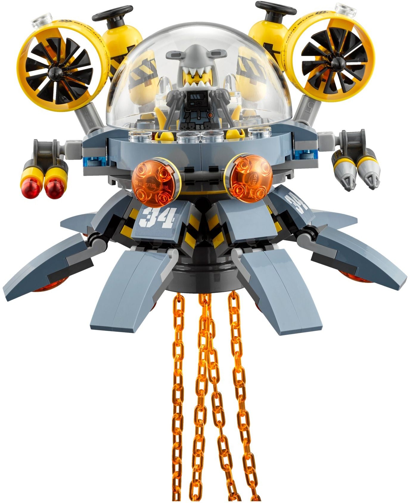 Flying Jelly Sub 70610 | The LEGO Ninjago Movie | LEGO – image 5