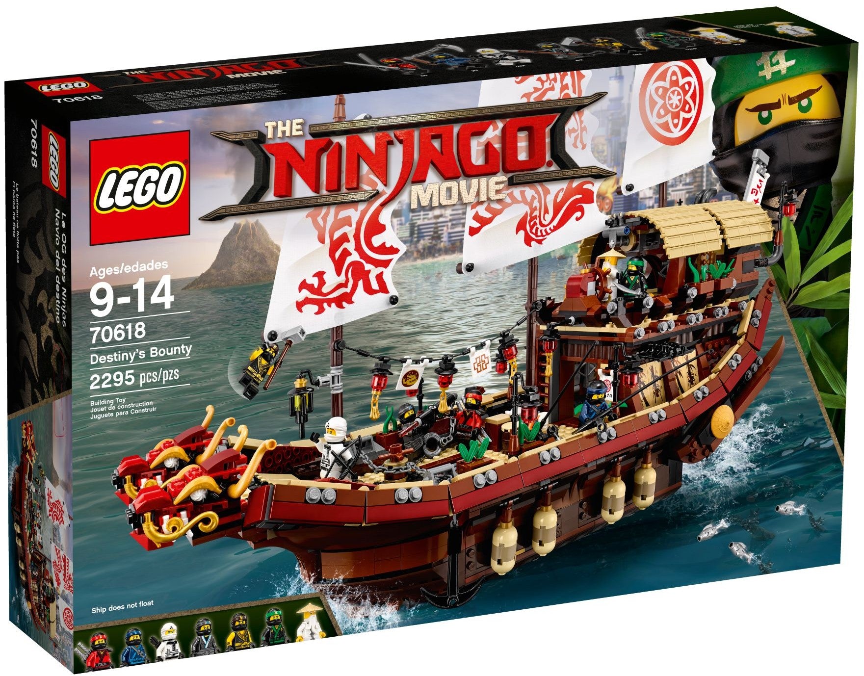 Destiny's Bounty 70618 | The LEGO Ninjago Movie | LEGO – image 2
