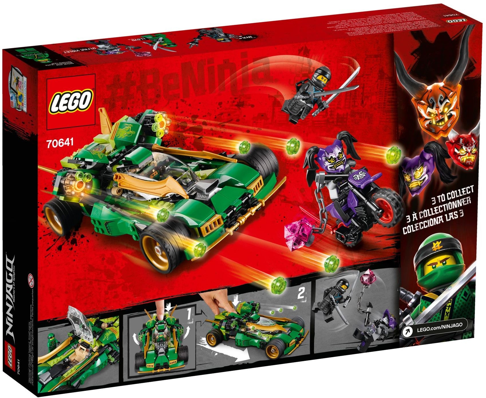 Ninja Nightcrawler 70641 | Ninjago | LEGO (image 3)