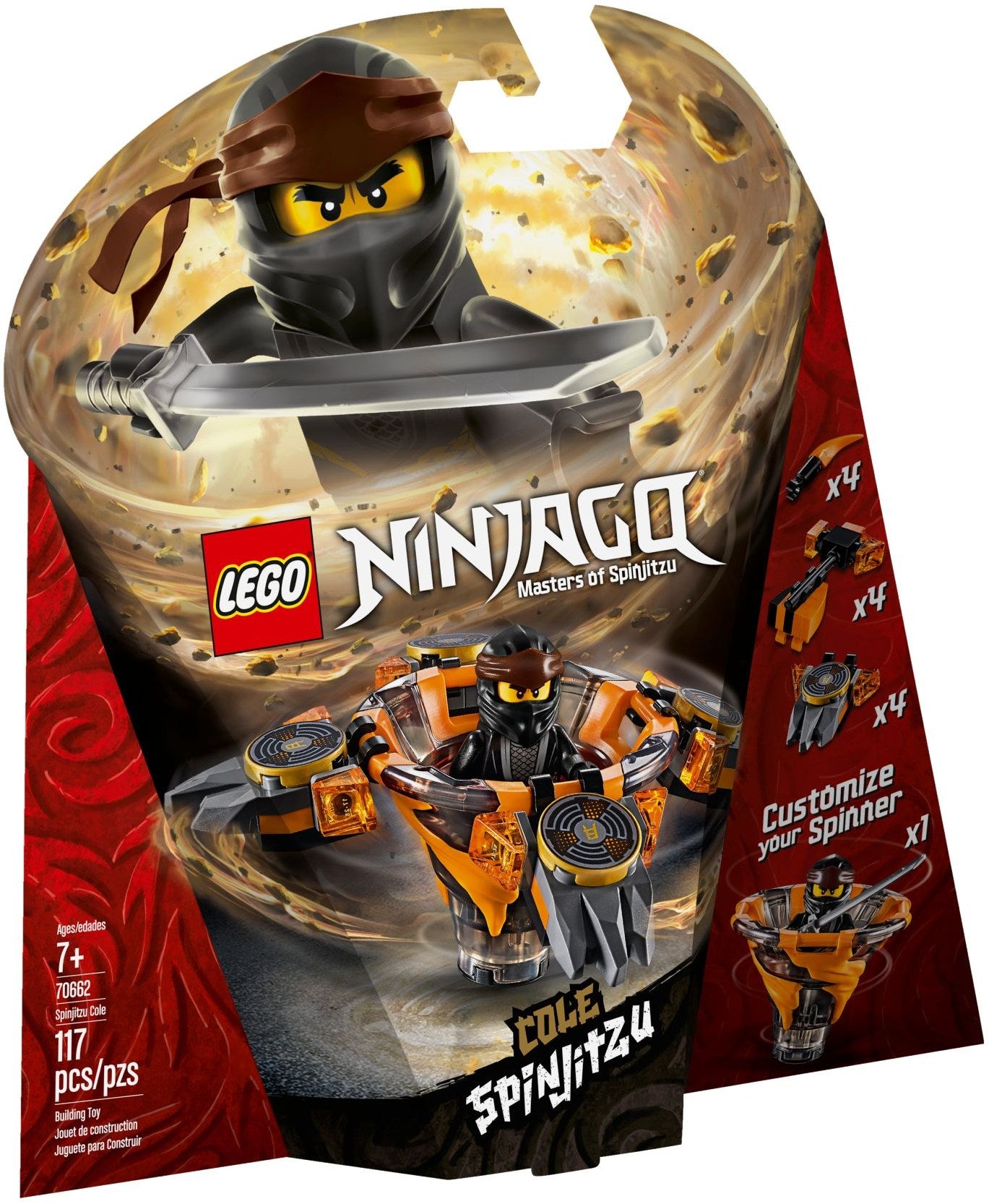 Spinjitzu Cole 70662 | Ninjago | LEGO (image 2)