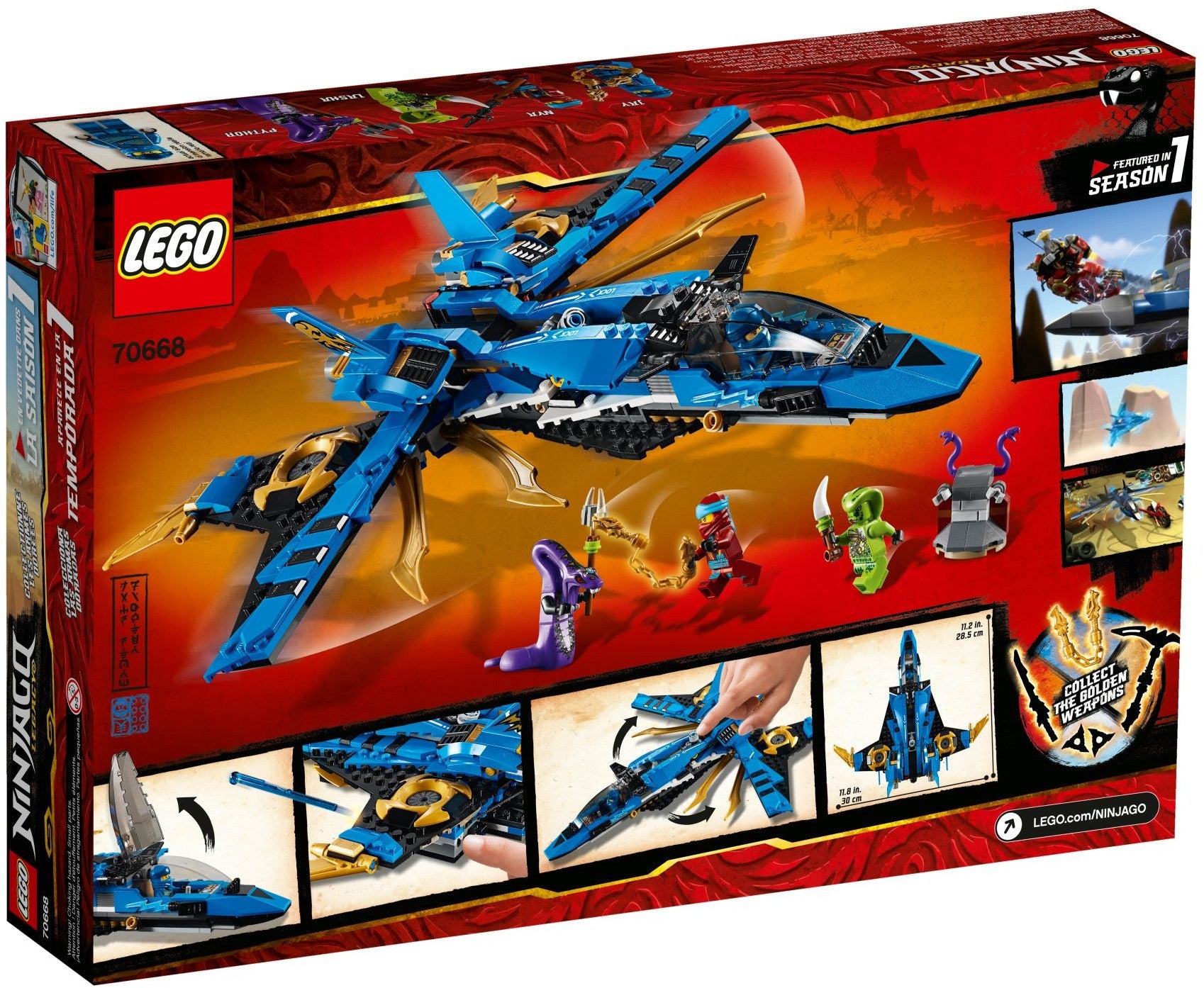 Jay's Storm Fighter 70668 | Ninjago | LEGO (image 5)