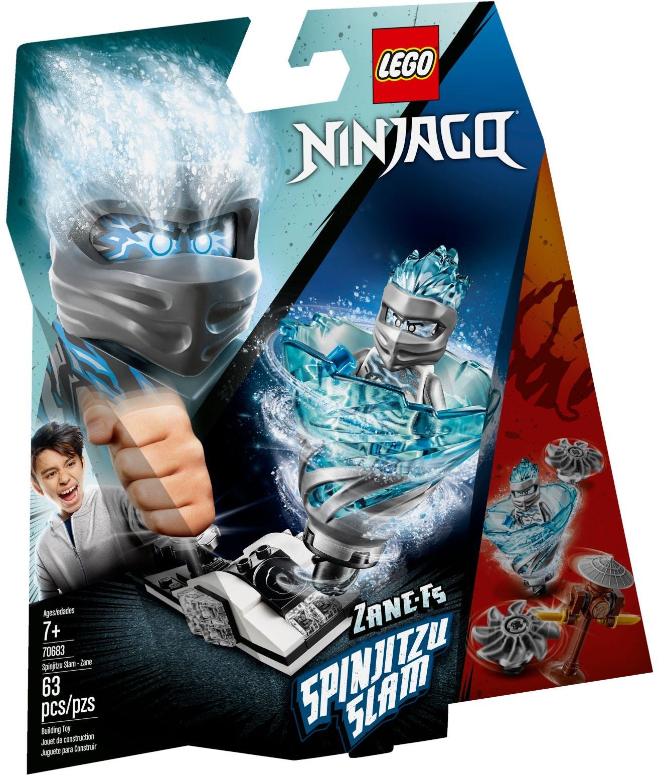 Spinjitzu Slam - Zane 70683 | Ninjago | LEGO (image 2)