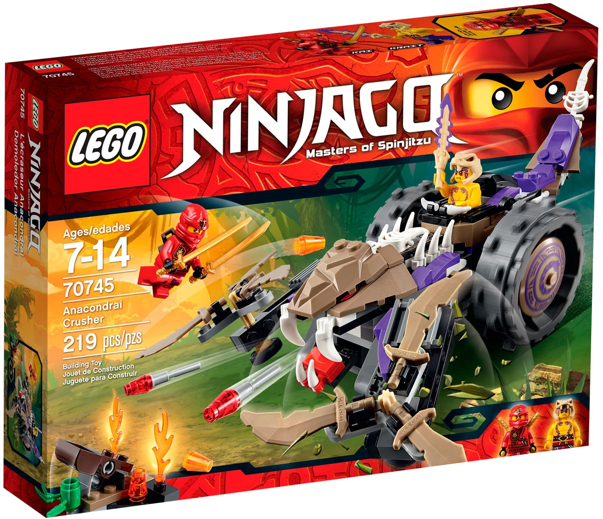 Anacondrai Crusher 70745 | Ninjago | LEGO
