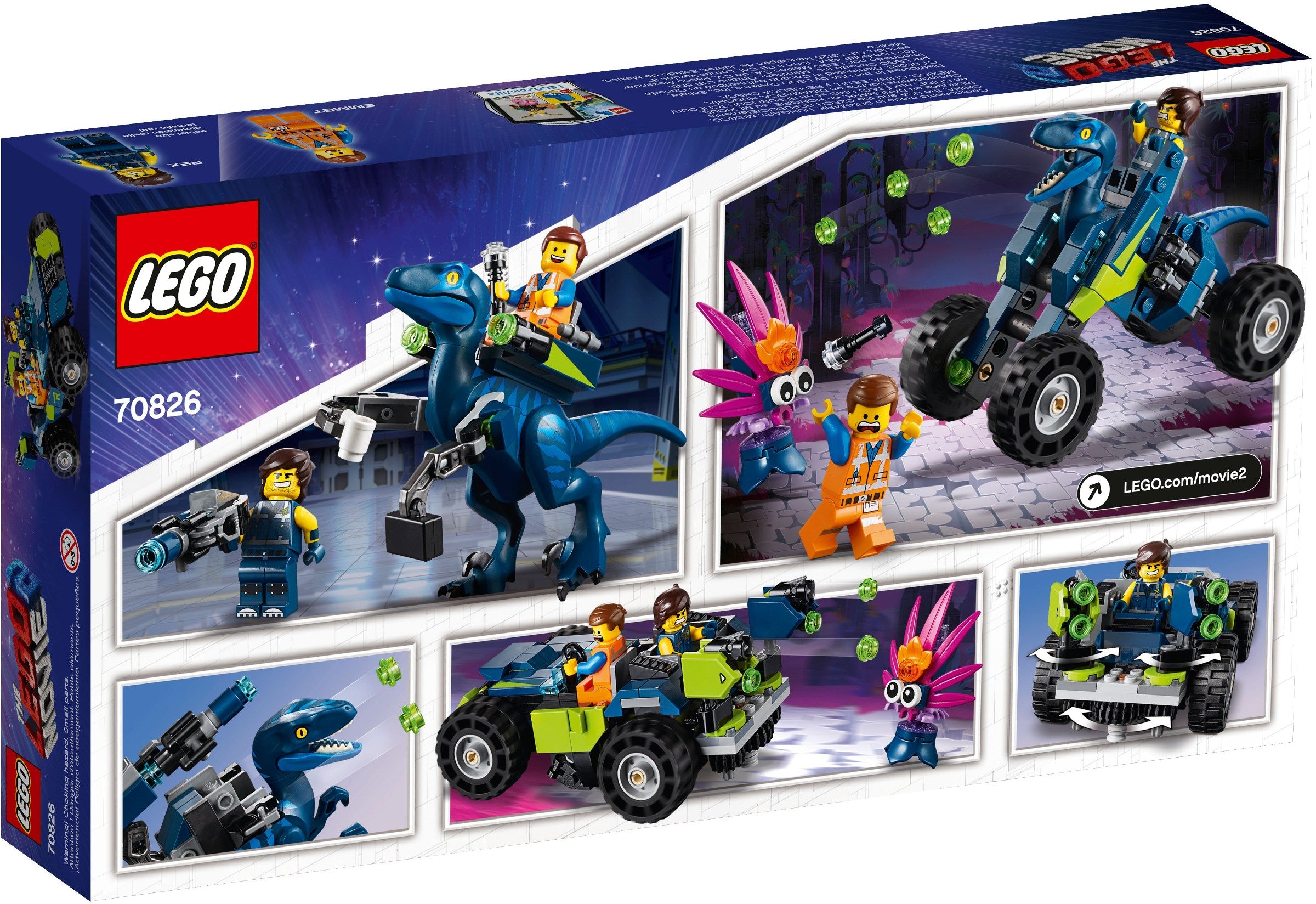 Rex's Rex-treme Offroader! 70826 | The LEGO Movie 2 | LEGO – image 3