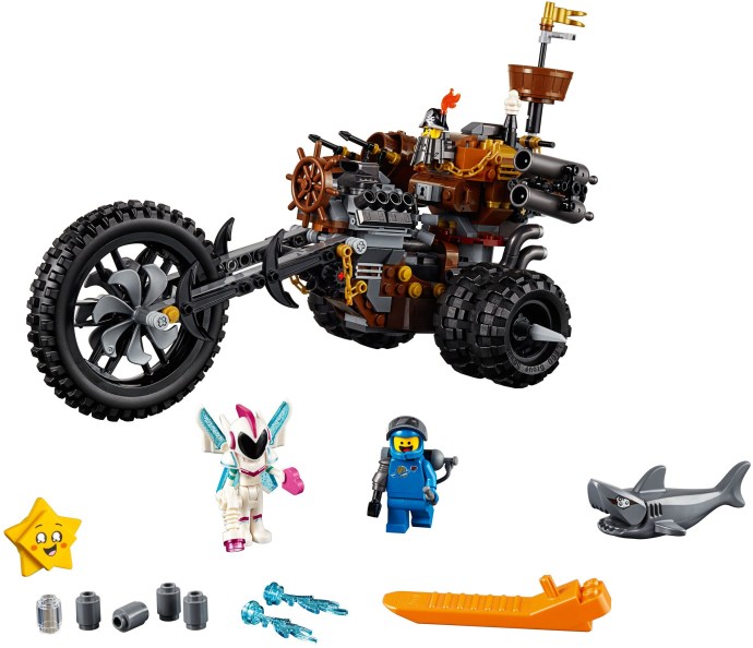 MetalBeard's Heavy Metal Motor Trike! 70834 | The LEGO Movie 2 | LEGO
