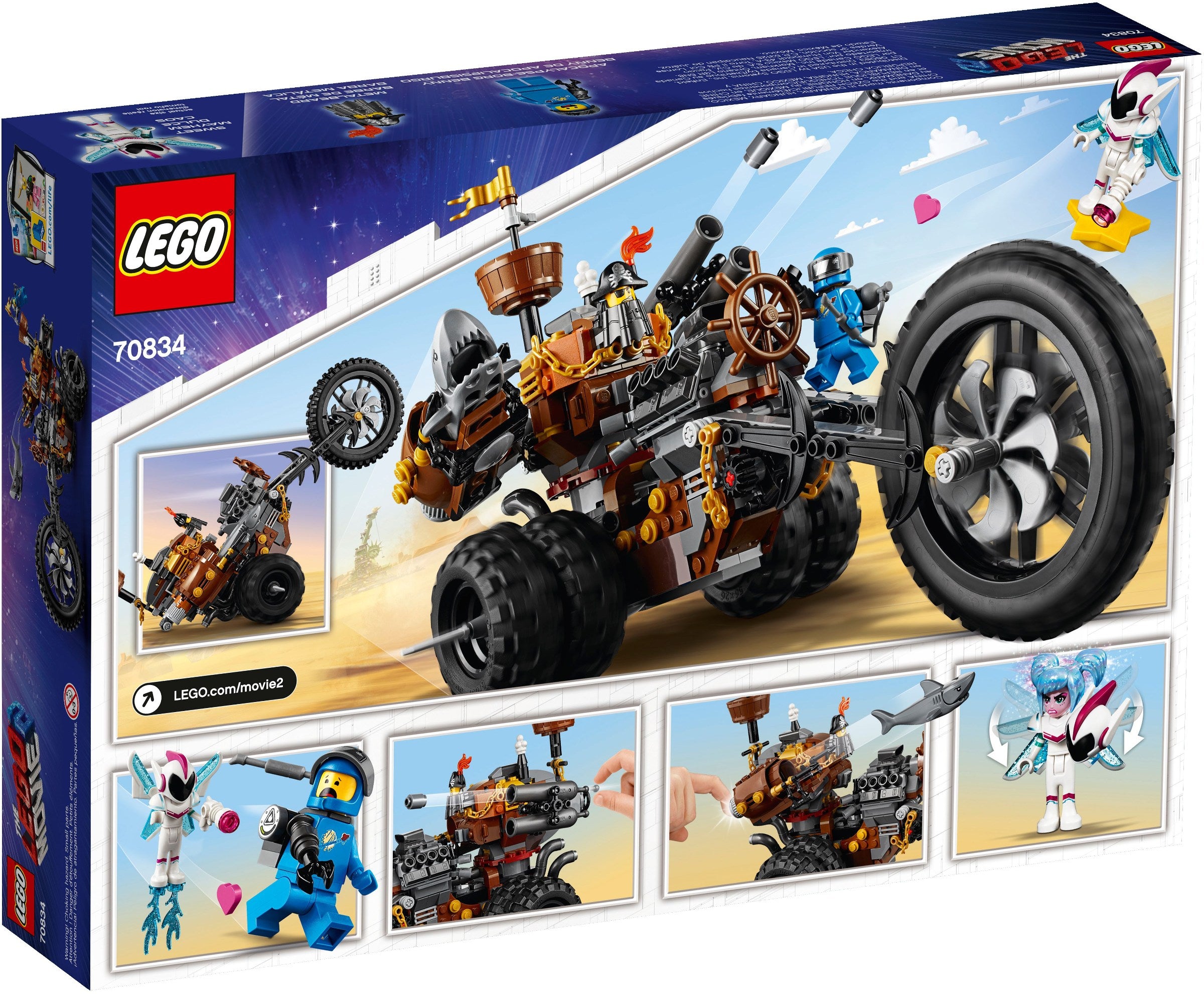 MetalBeard's Heavy Metal Motor Trike! 70834 | The LEGO Movie 2 | LEGO – image 3