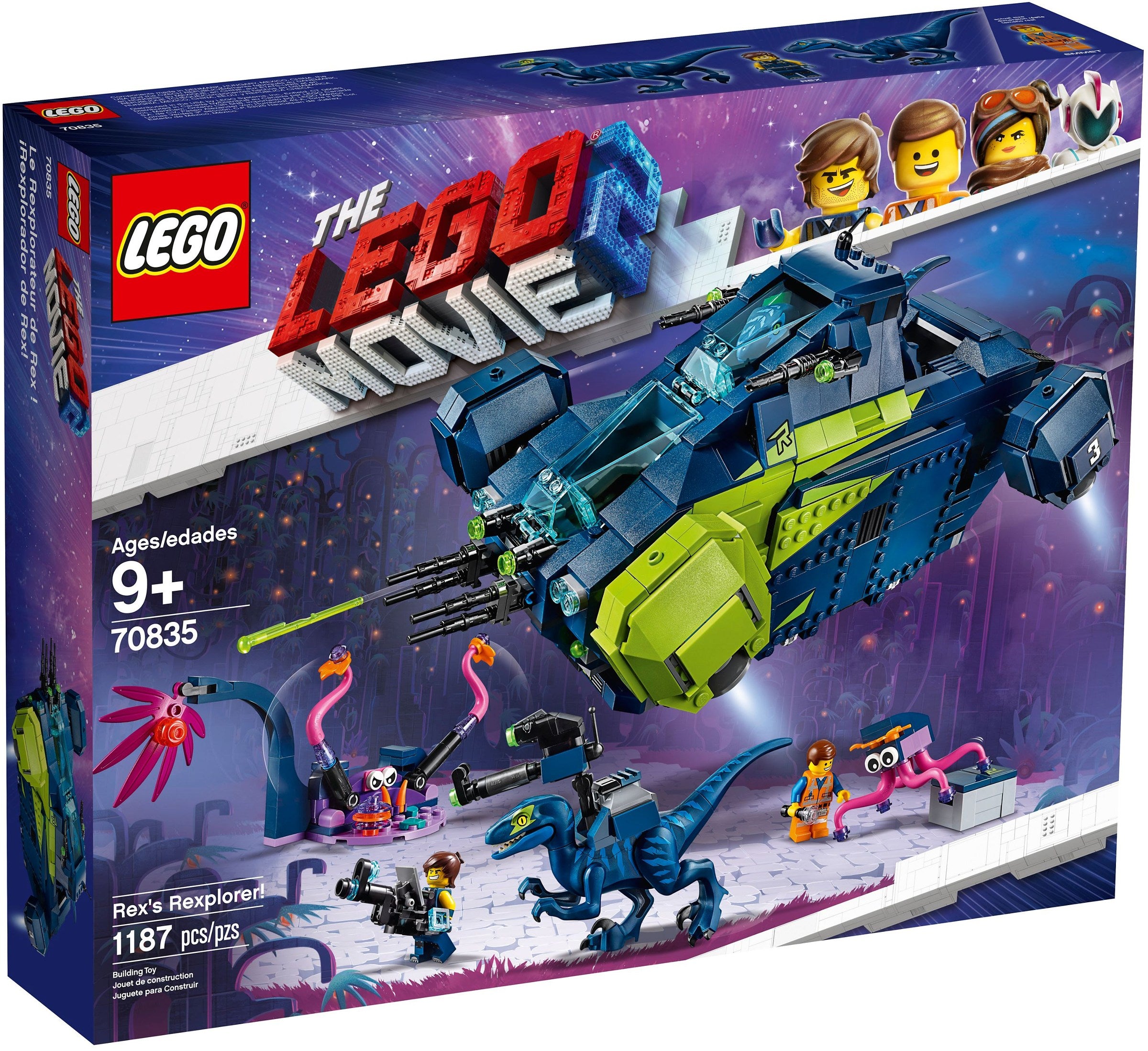 Rexs Rexplorer! 70835 | The Lego Movie 2 | LEGO