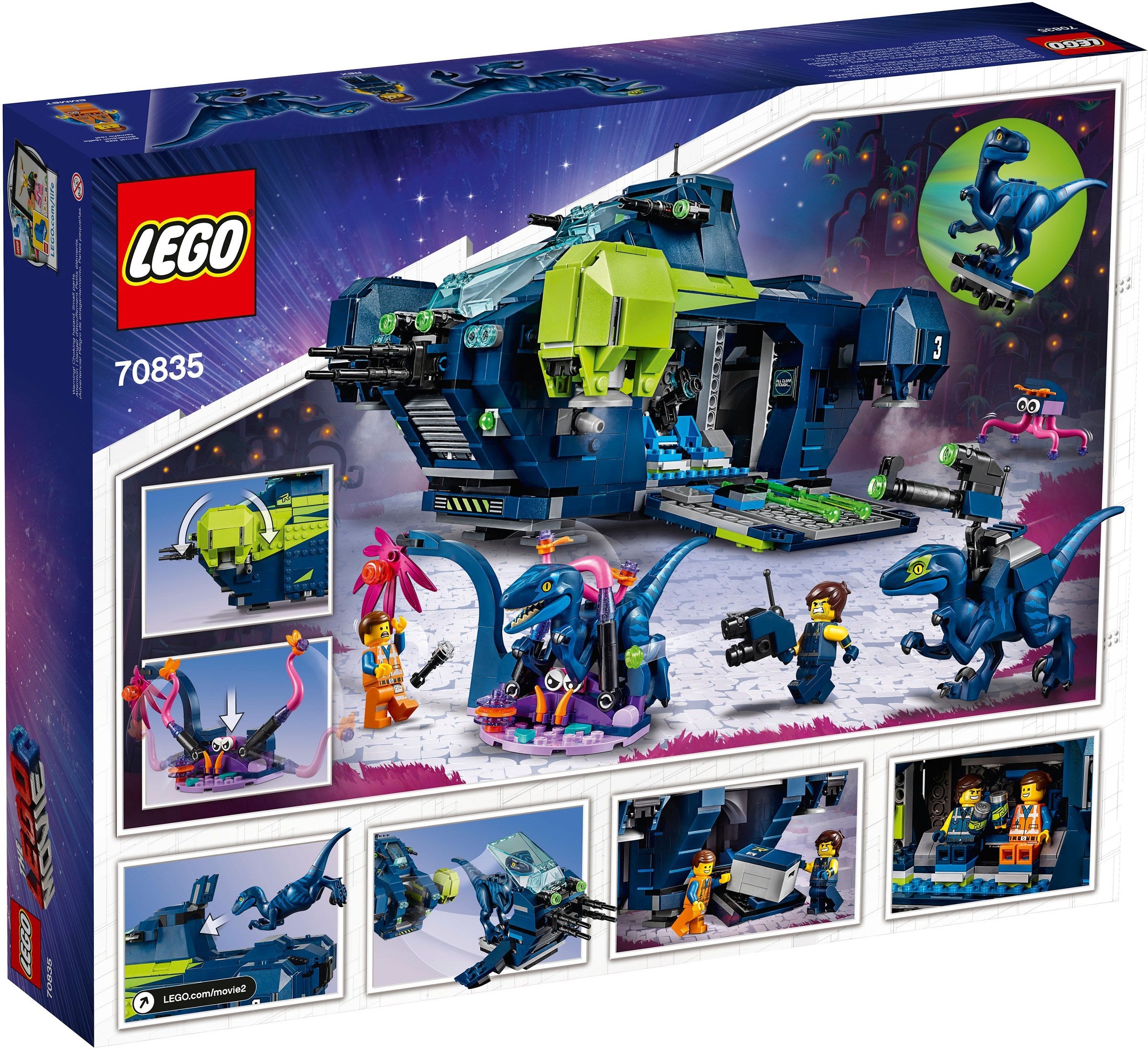 Rexs Rexplorer! 70835 | The Lego Movie 2 | LEGO - My Store