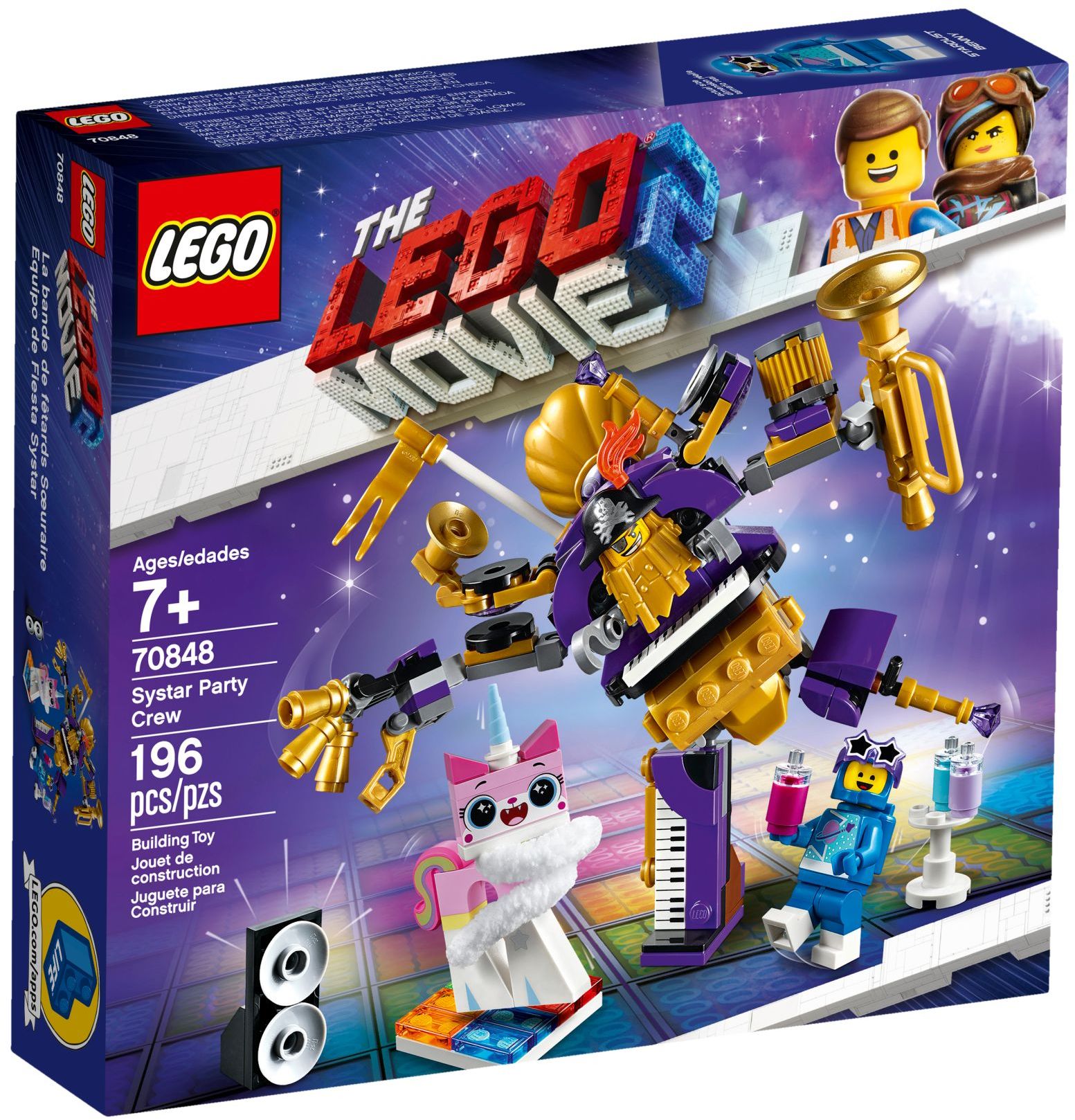 Systar Party Crew 70848 | The LEGO Movie 2 | LEGO – image 2